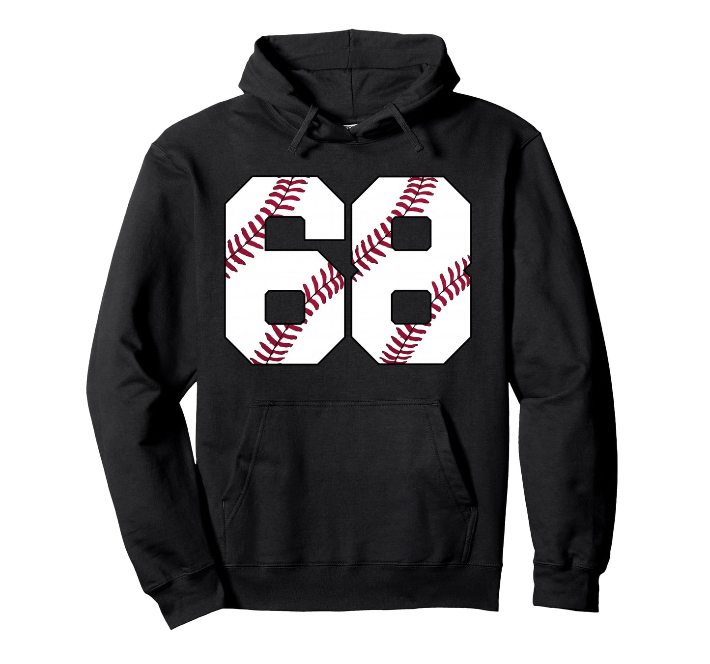 Baseball 1958 68Th Birthday 68 Years Old Hoodie - Trendy Graphic Men Women - T-Shirt, Sweatshirt, Hoodie