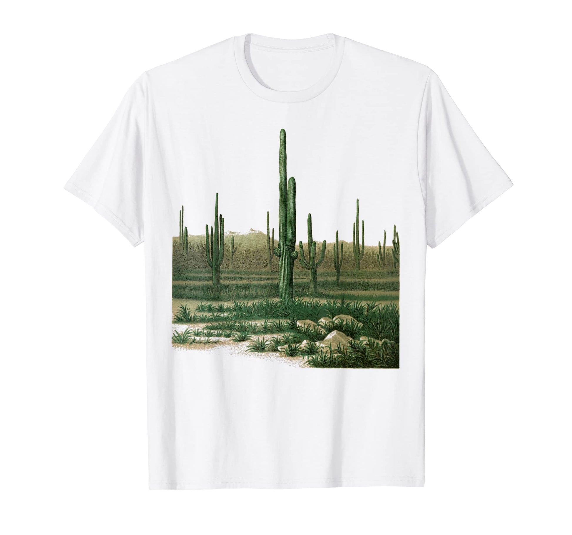 Saguaro Cactus Desert Saguaro Cactus T-Shirt - Novelty Apparel for Adults - T-Shirt, Sweatshirt, Hoodie