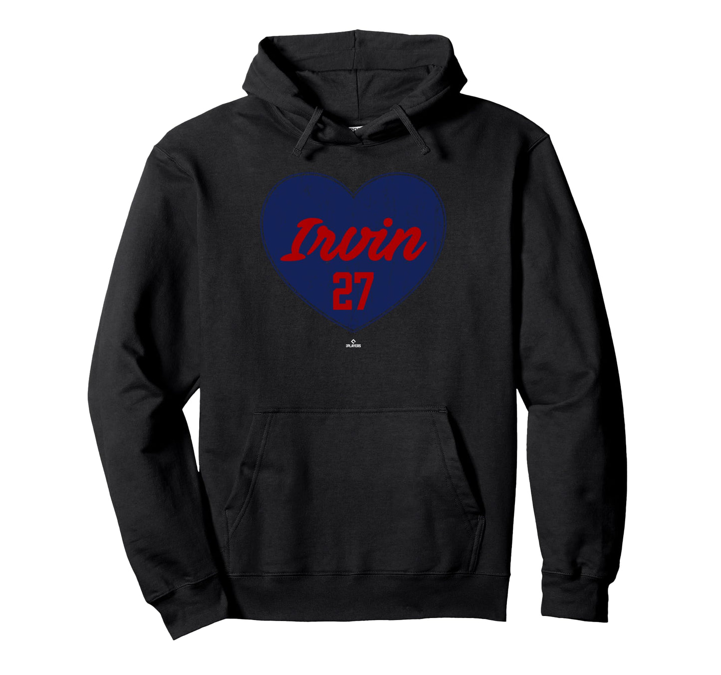 Distressed Heart Jake Irvin Washington Hoodie - Custom Art Print Unisex - T-Shirt, Sweatshirt, Hoodie