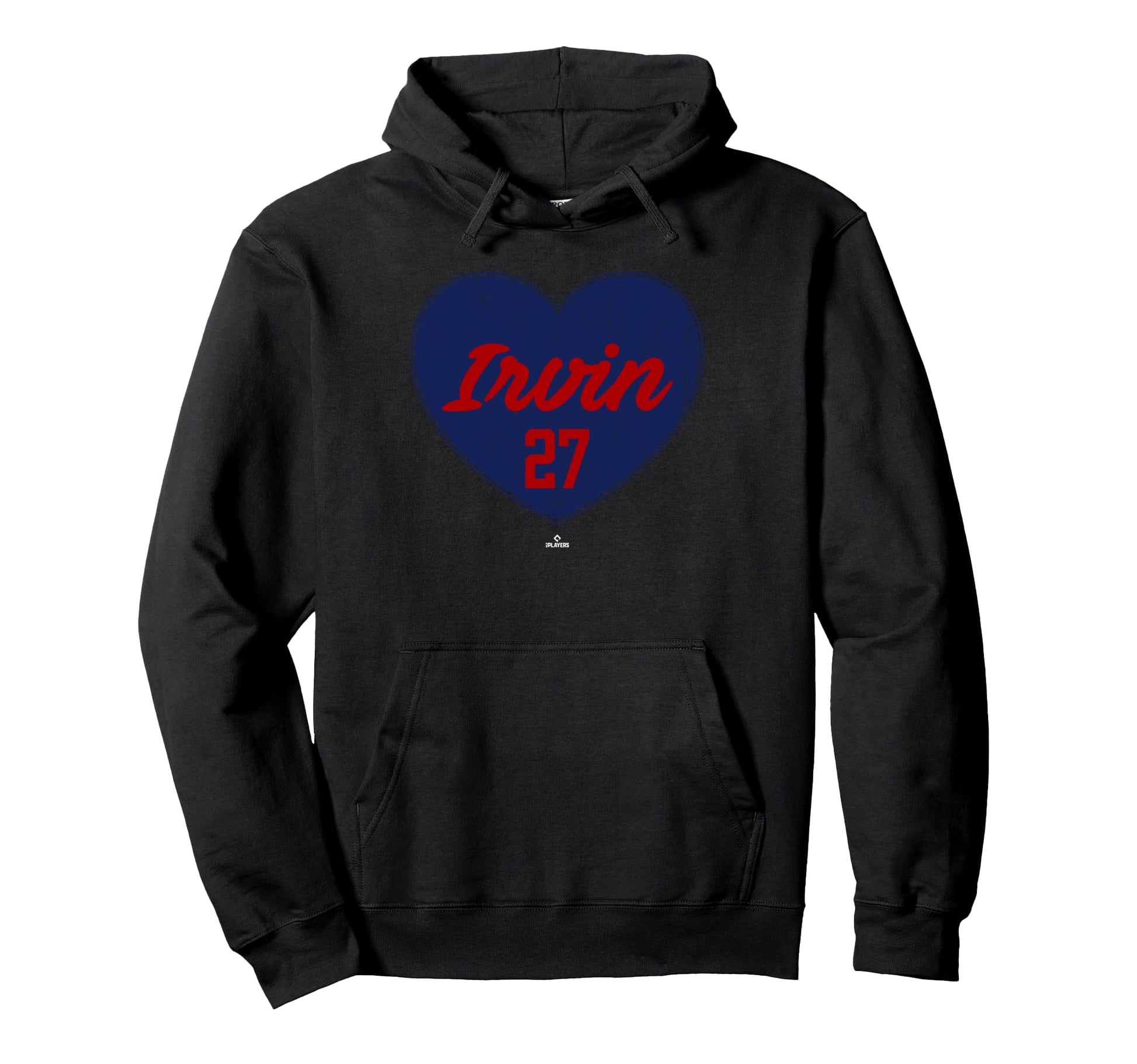 Distressed Heart Jake Irvin Washington Hoodie - Custom Art Print Unisex - T-Shirt, Sweatshirt, Hoodie