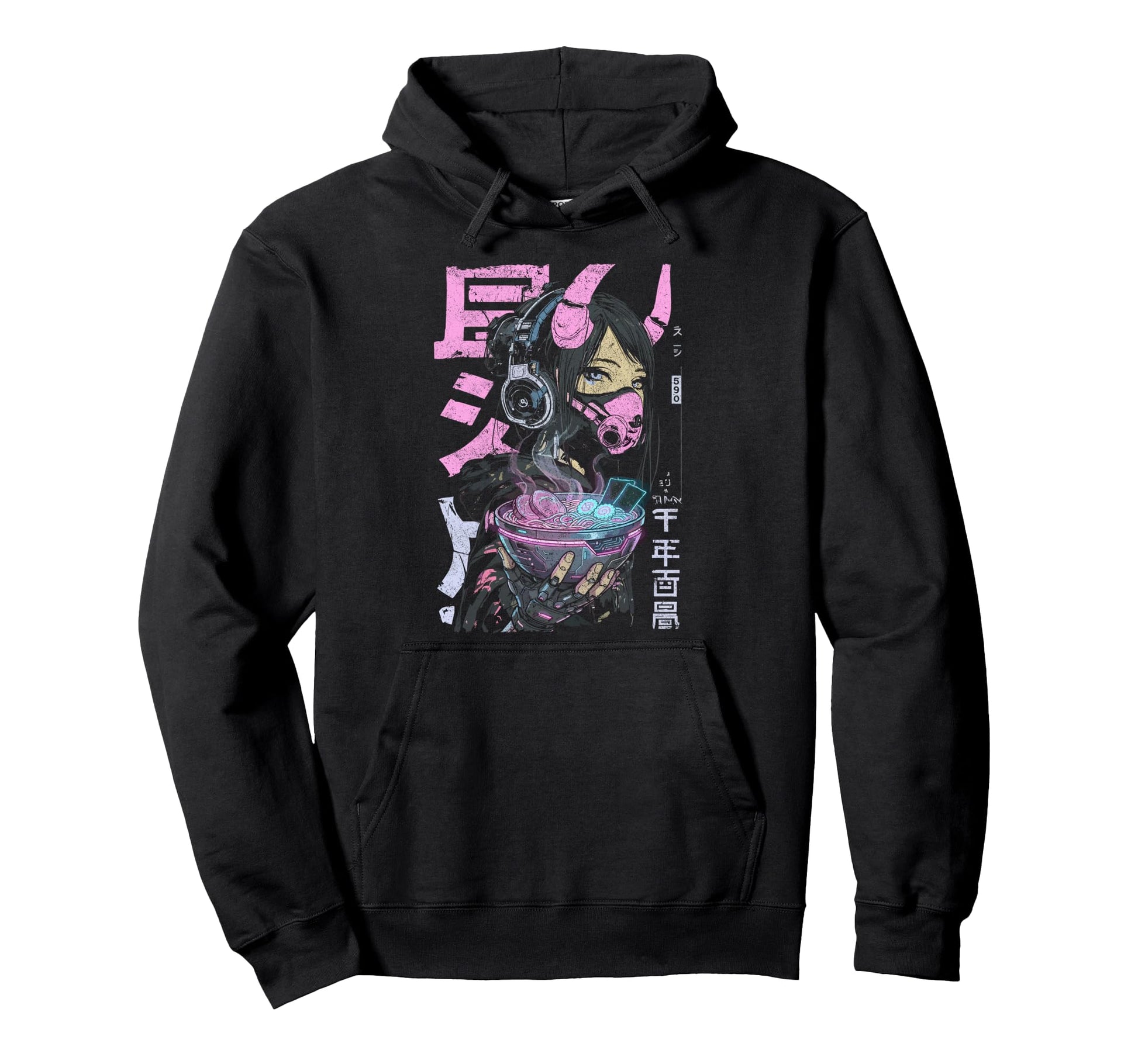 Japanese Streetwear Anime Ramen Hoodie - Unique Graphic Men Women - T-Shirt, Sweatshirt, Hoodie