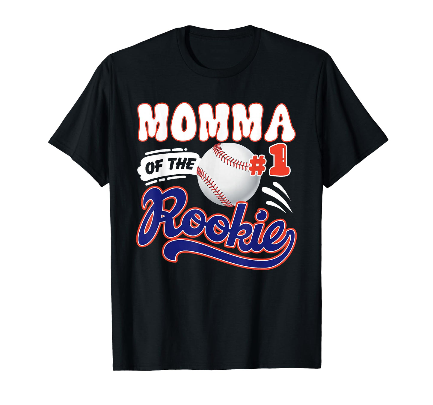 Momma Rookie Year 1St Birthday T-Shirt - Trendy Graphic for Adults - T-Shirt, Sweatshirt, Hoodie