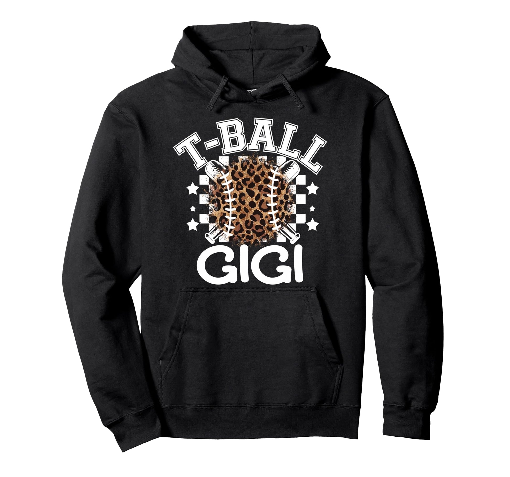 T Ball Teeball Gigi Leopard Cheetah Hoodie - Streetwear Style for Adults - T-Shirt, Sweatshirt, Hoodie