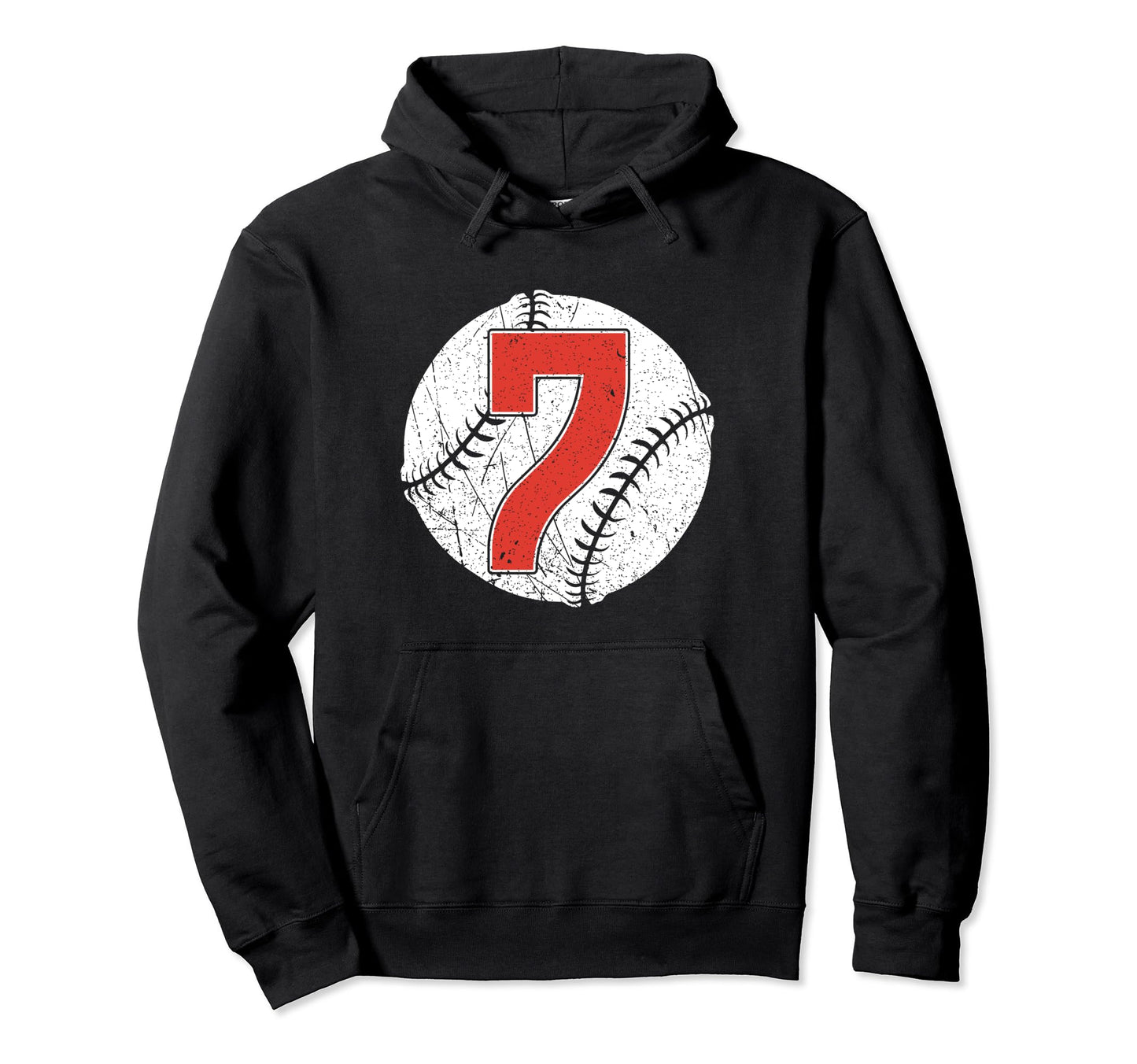 Baseball Birthday 7Th Birthday Party Hoodie - Streetwear Style for Adults - T-Shirt, Sweatshirt, Hoodie