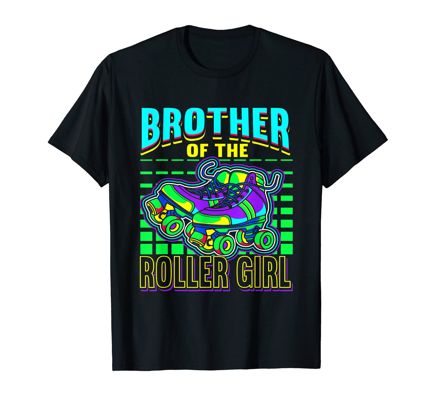 Mens Brother Roller Skates Roller T-Shirt - Streetwear Style for Adults - T-Shirt, Sweatshirt, Hoodie