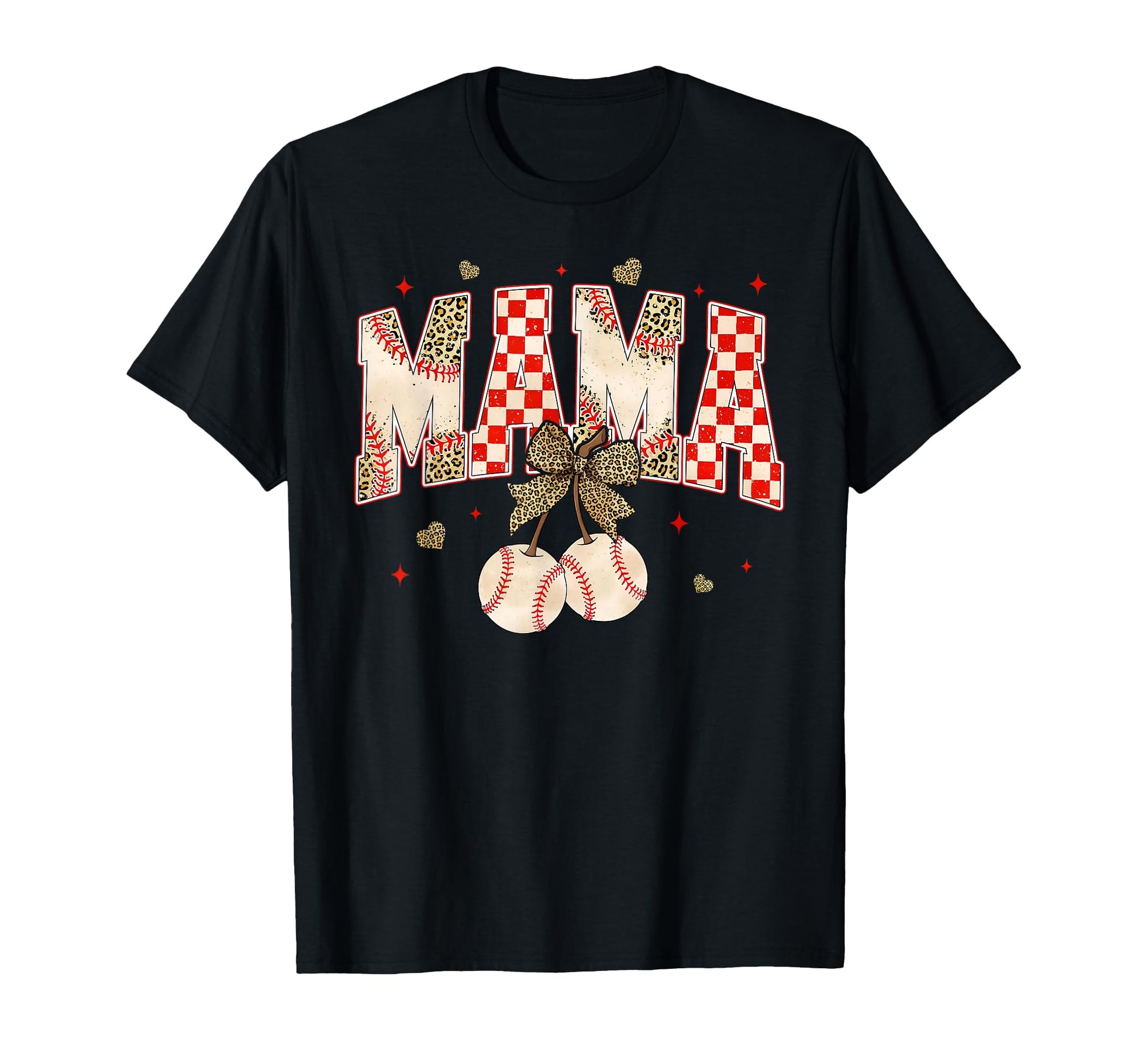 Mama Baseball Coquette Bow Game Day T-Shirt - Fun Novelty Design Unisex - T-Shirt, Sweatshirt, Hoodie