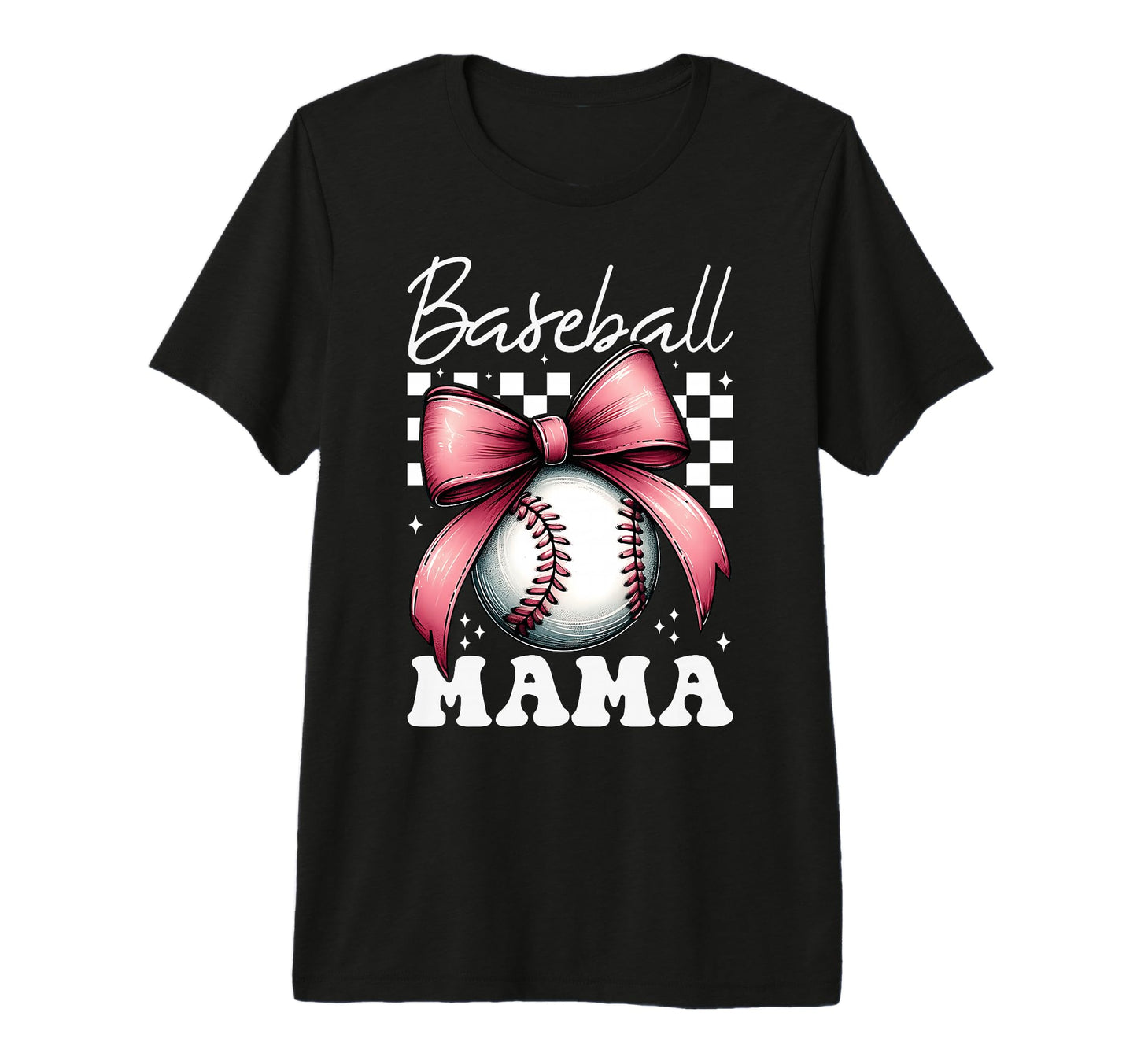 Baseball Mama Baseball Mom Mothers Day T-Shirt - Graphic Print for Adults - T-Shirt, Sweatshirt, Hoodie