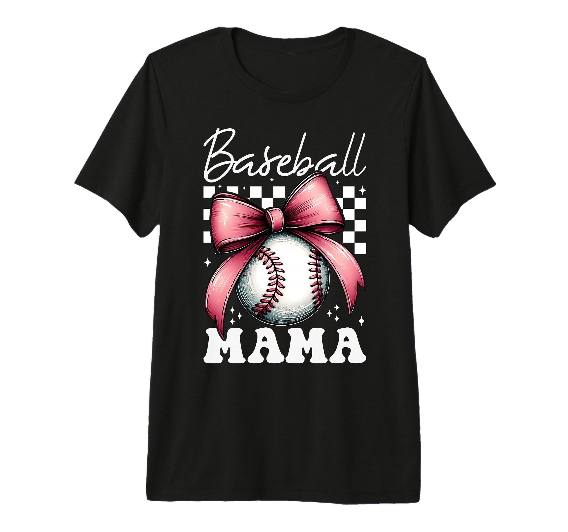 Baseball Mama Baseball Mom Mothers Day T-Shirt - Graphic Print for Adults - T-Shirt, Sweatshirt, Hoodie