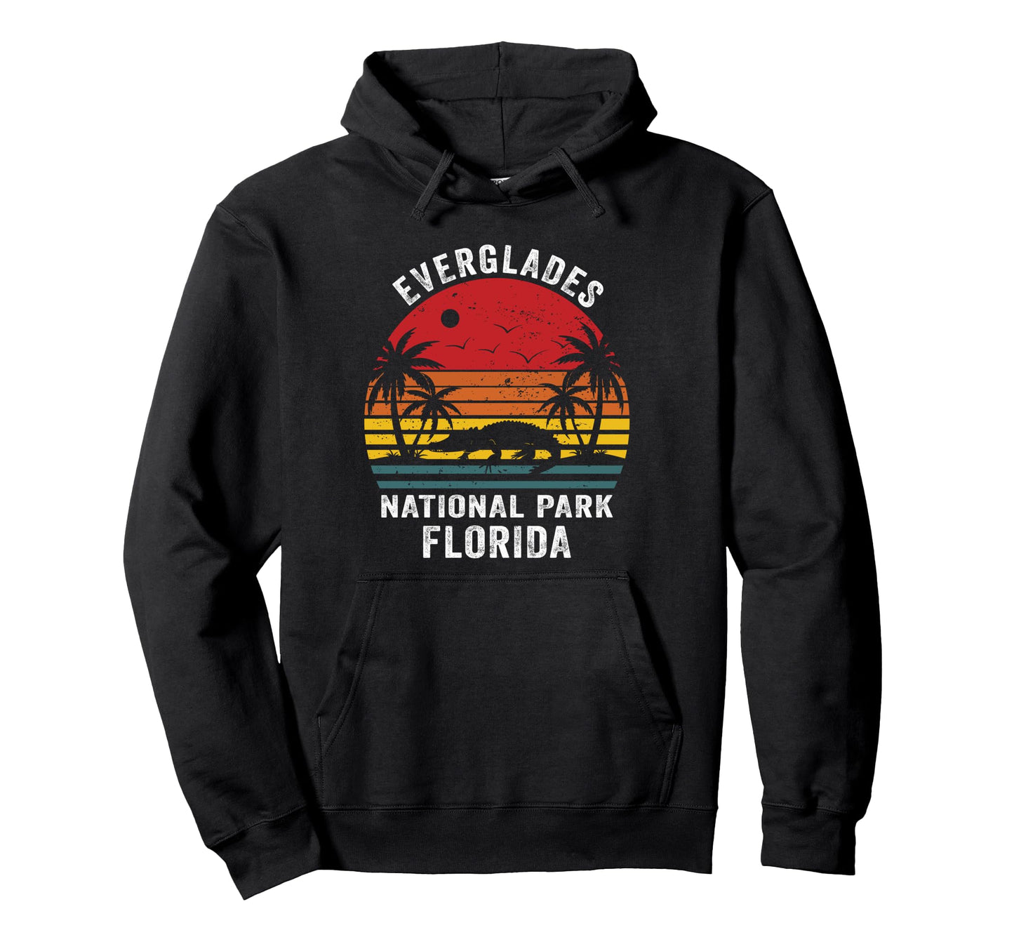 Everglades National Park Hoodie - Casual Everyday Wear Men Women - T-Shirt, Sweatshirt, Hoodie
