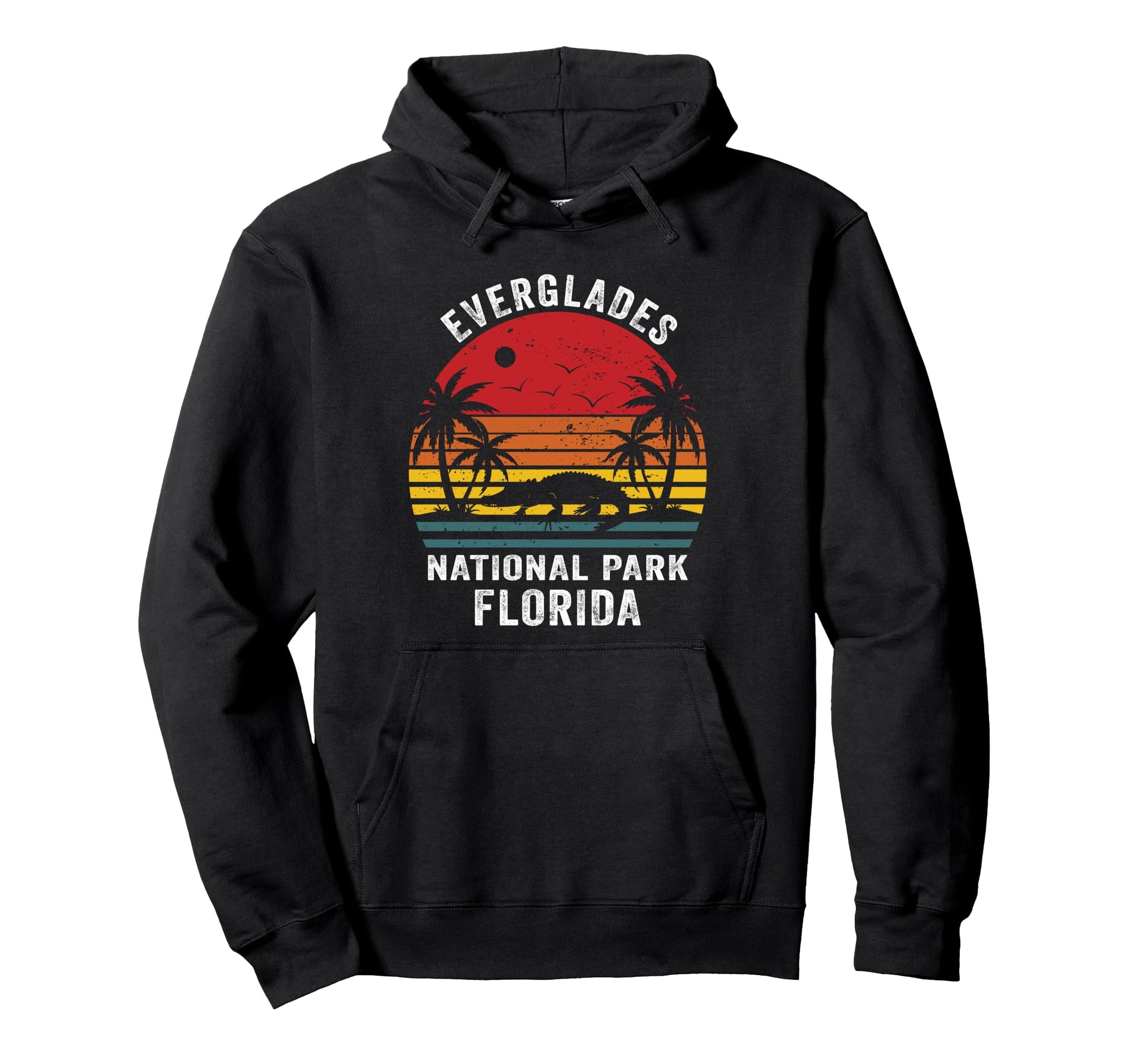 Everglades National Park Hoodie - Casual Everyday Wear Men Women - T-Shirt, Sweatshirt, Hoodie