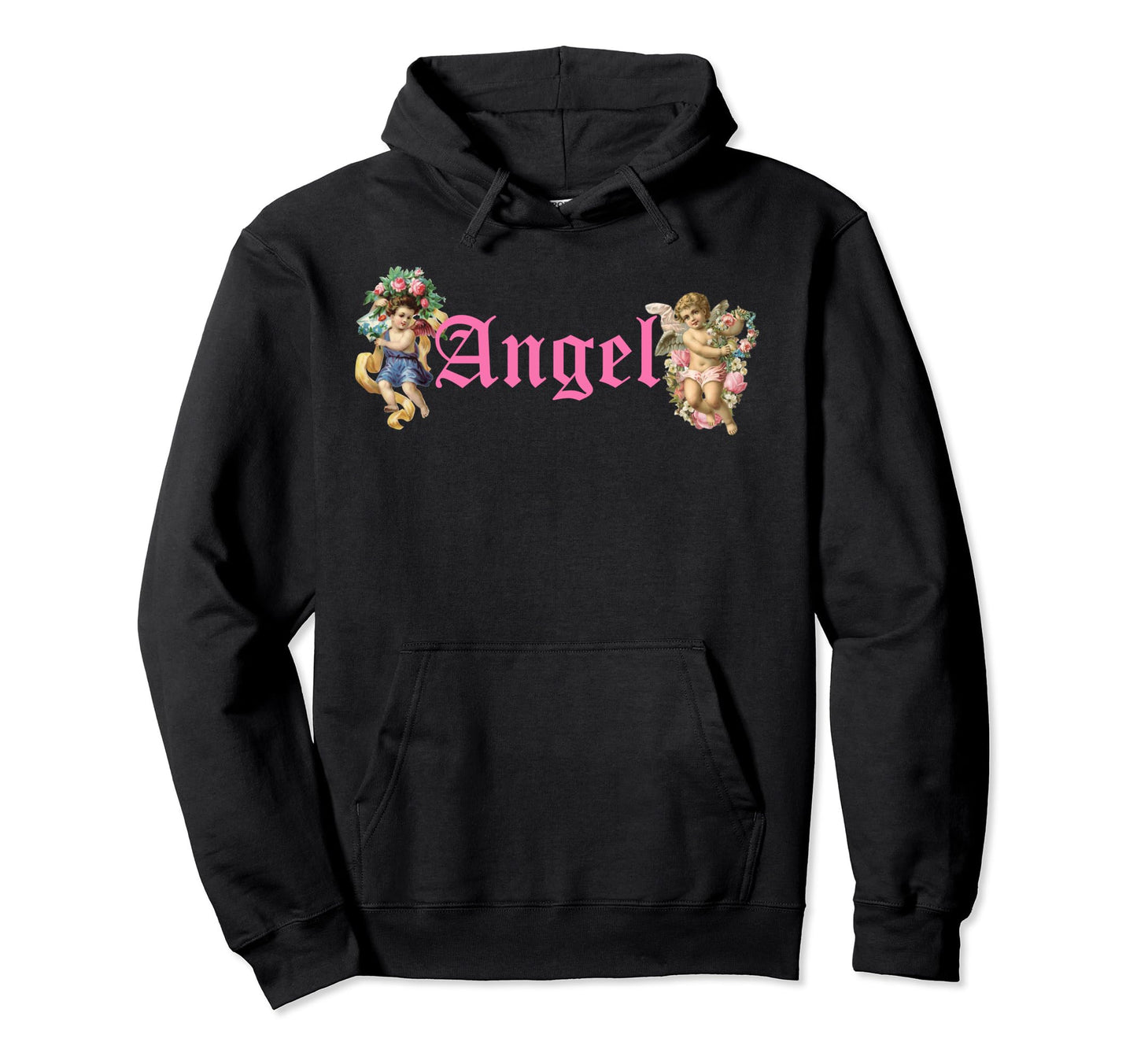 Y2K Aesthetic Angel Cherubs Soft Hoodie - Casual Everyday Wear Men Women - T-Shirt, Sweatshirt, Hoodie