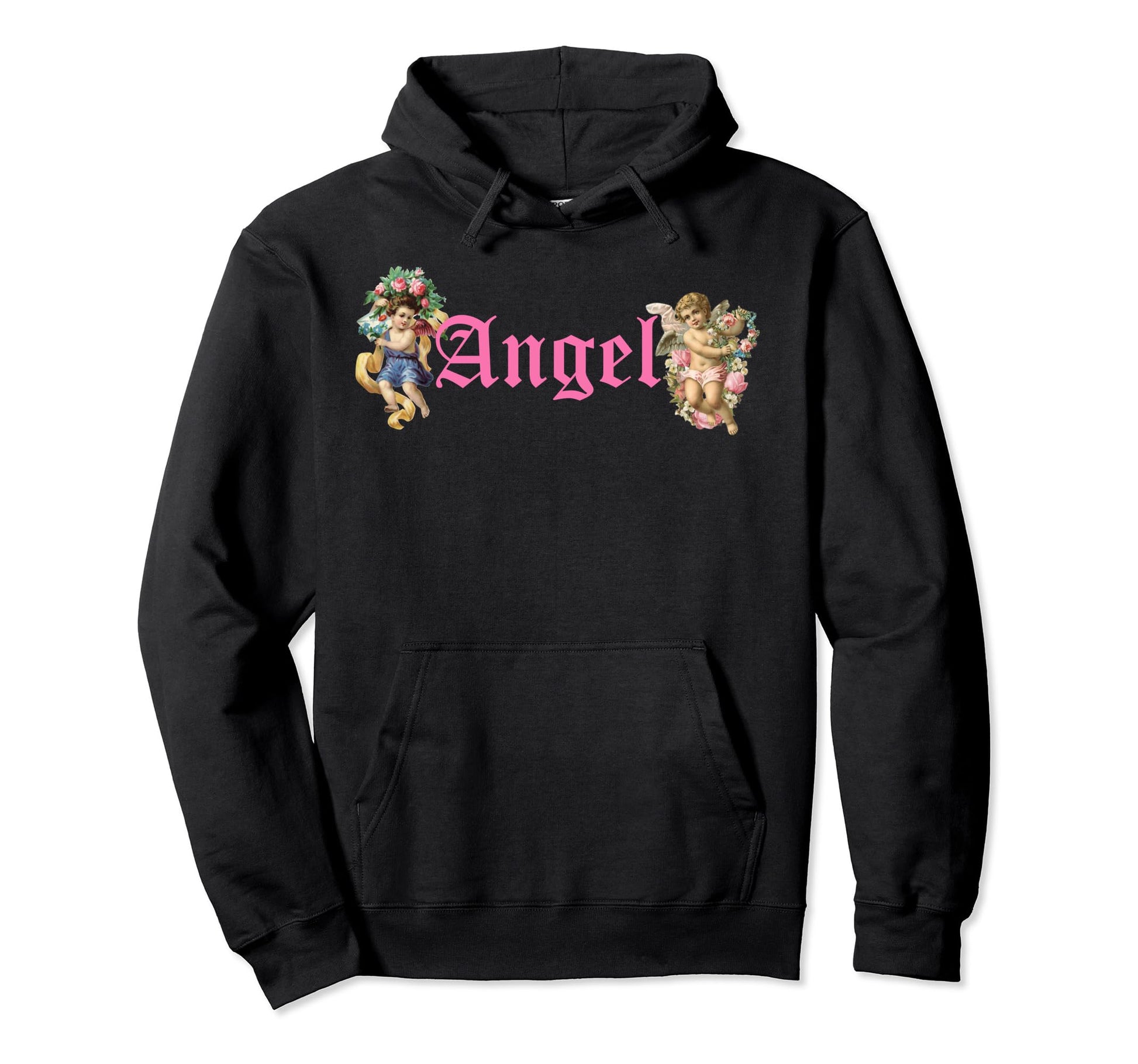Y2K Aesthetic Angel Cherubs Soft Hoodie - Casual Everyday Wear Men Women - T-Shirt, Sweatshirt, Hoodie