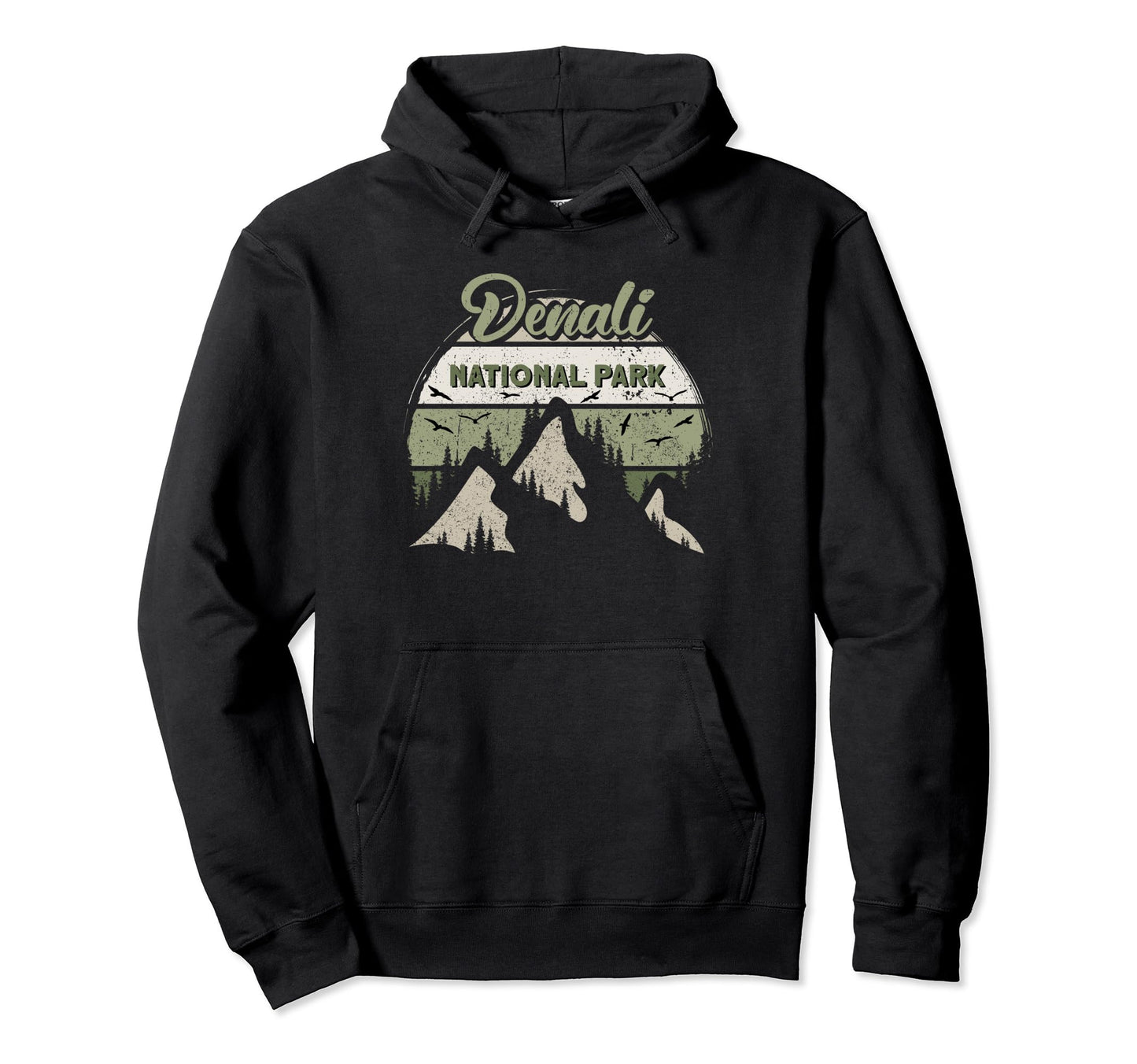 Denali National Park Us Denali Hoodie - Custom Art Print Men Women - T-Shirt, Sweatshirt, Hoodie