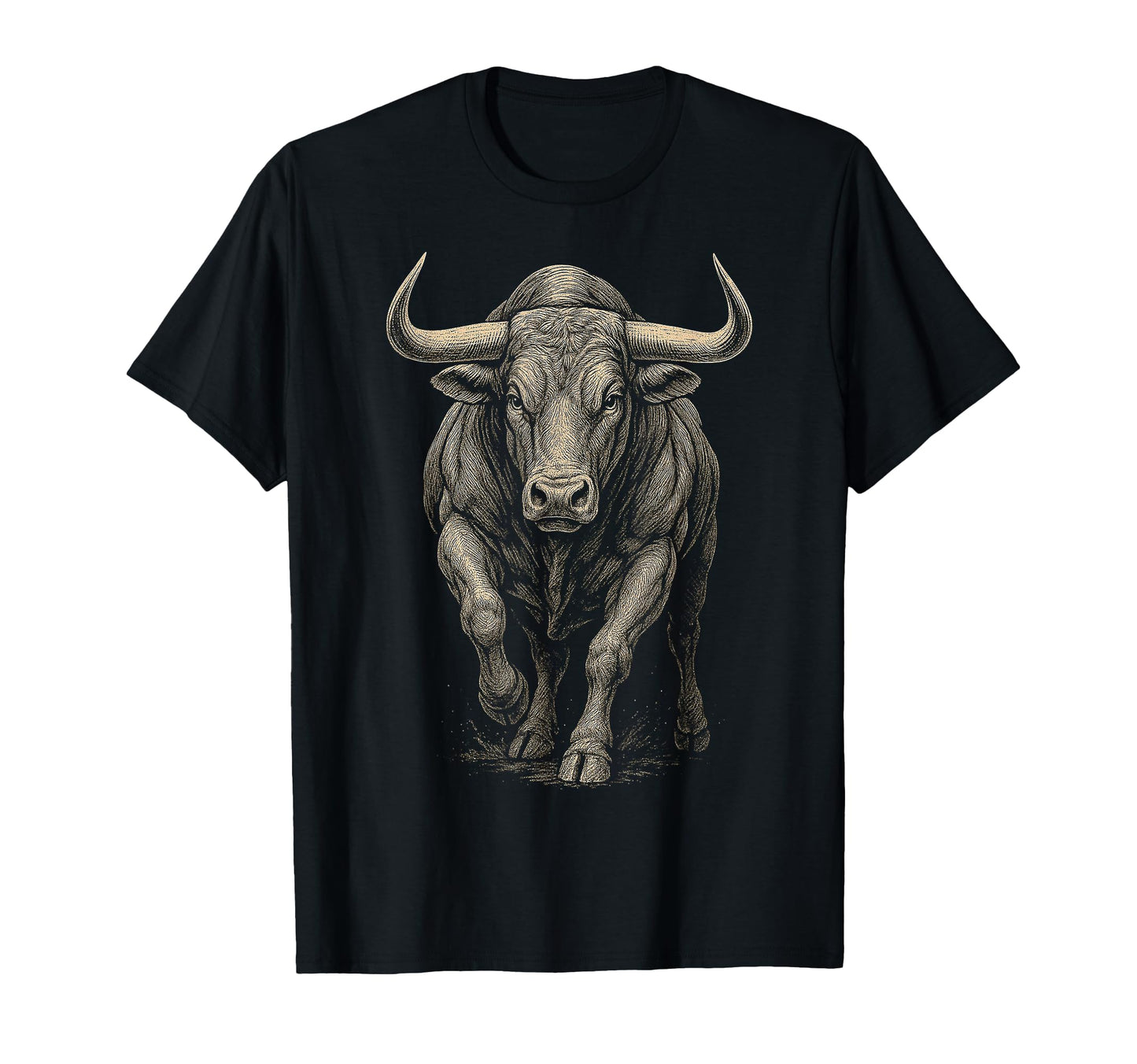 Charging Bull Rodeo Western Country T-Shirt - Trendy Graphic Men Women - T-Shirt, Sweatshirt, Hoodie