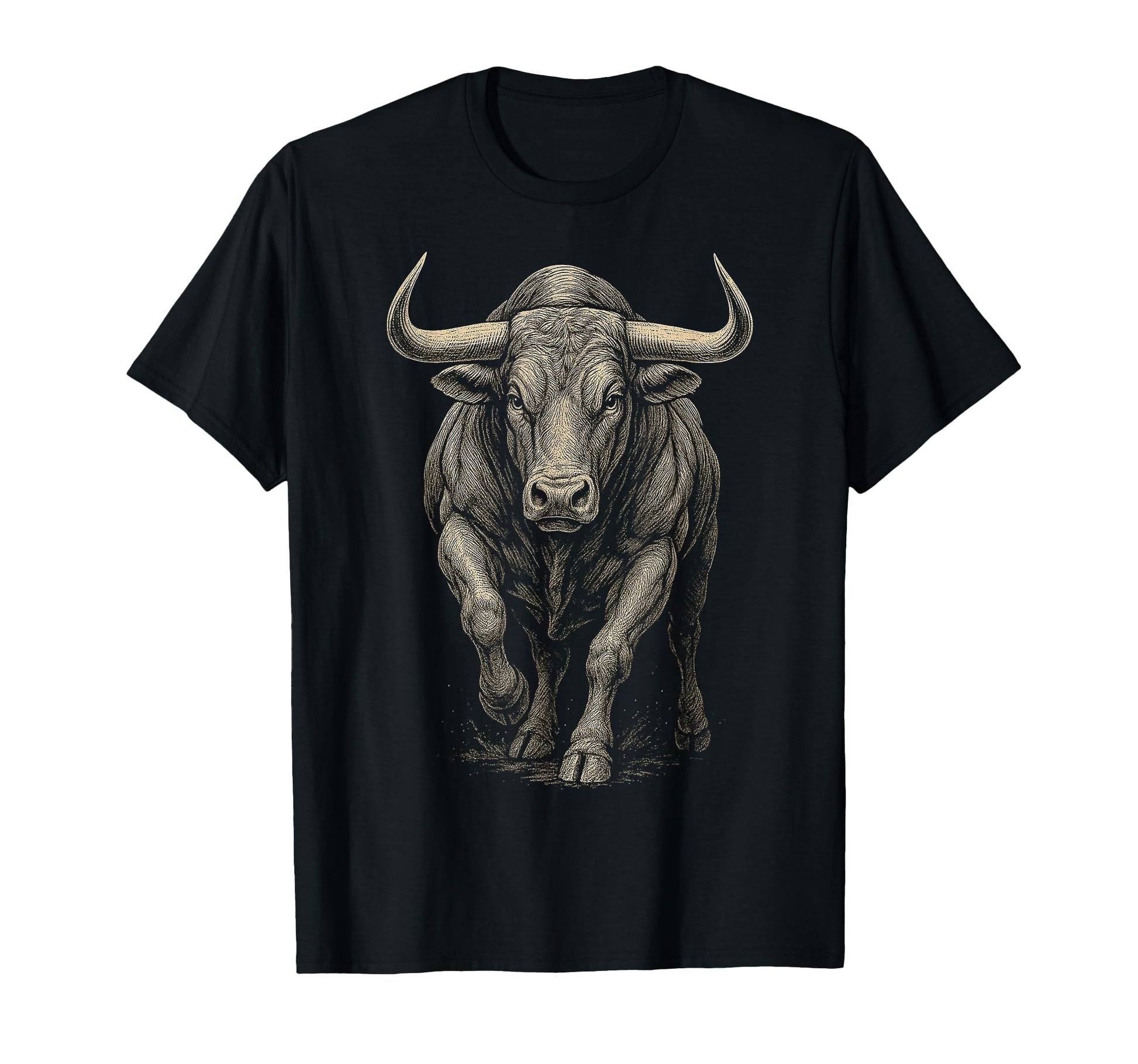 Charging Bull Rodeo Western Country T-Shirt - Trendy Graphic Men Women - T-Shirt, Sweatshirt, Hoodie