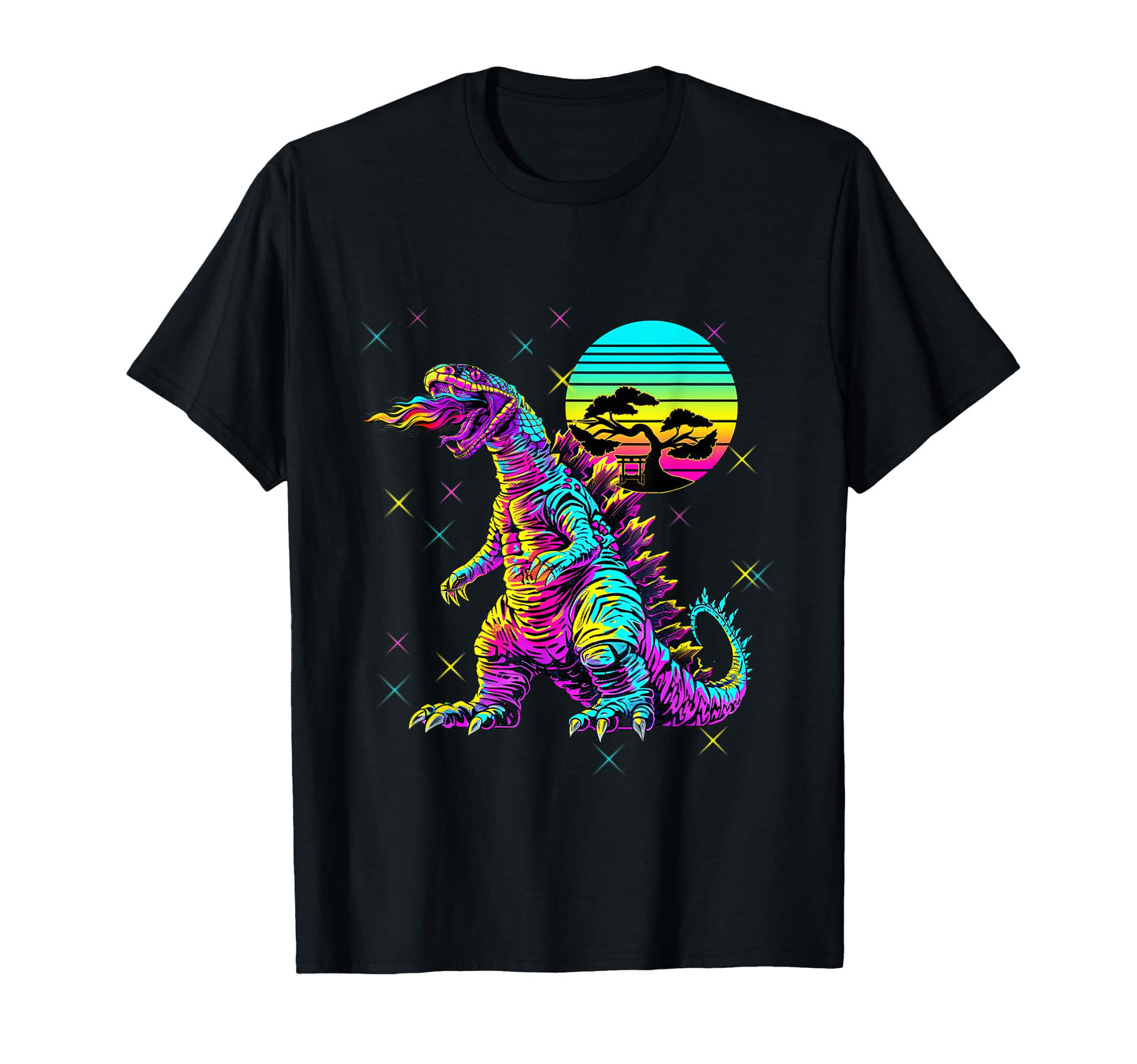 Streetwear Synthwave 80S 90S Anime T-Shirt - Trendy Graphic Unisex - T-Shirt, Sweatshirt, Hoodie