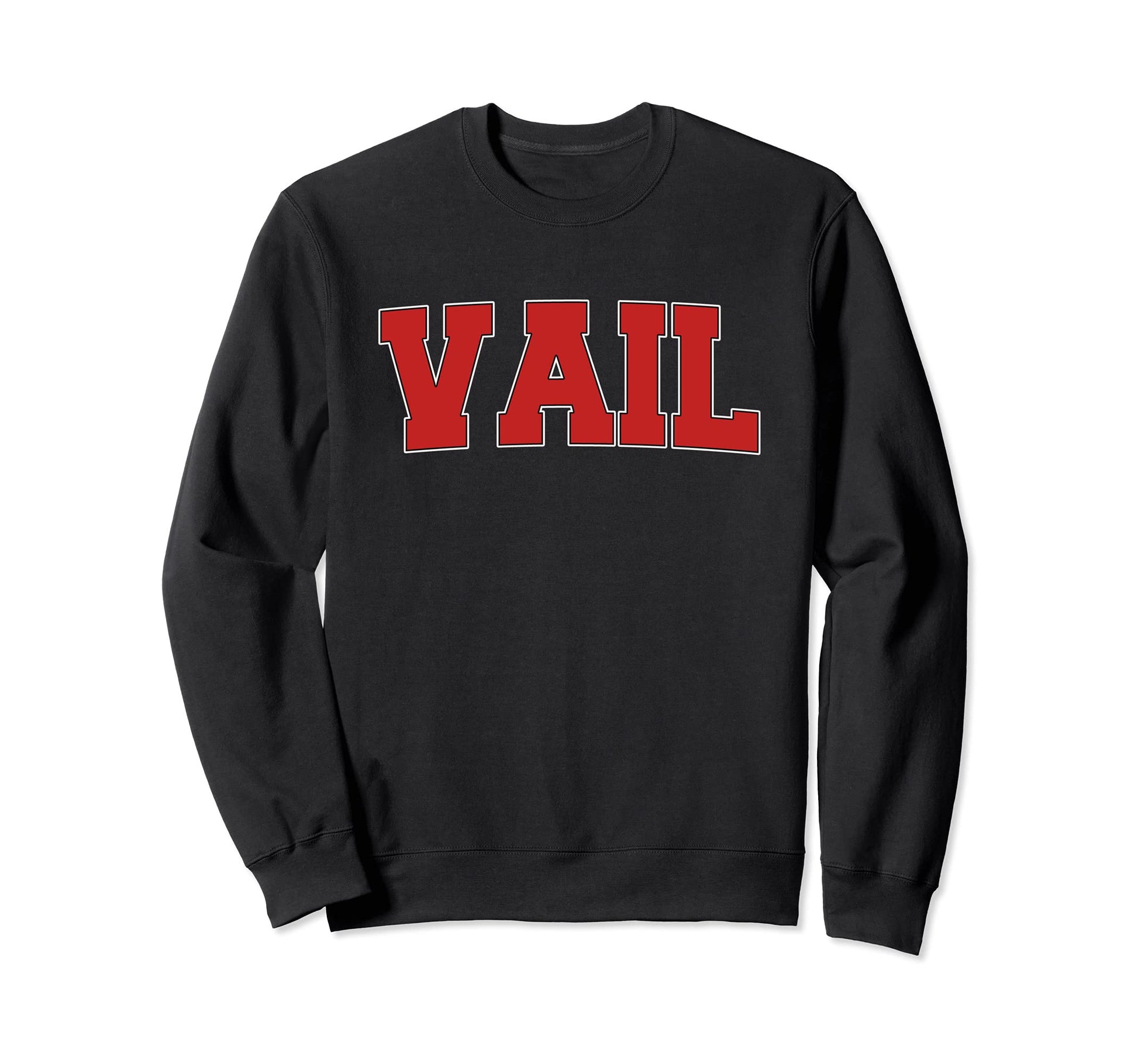 Vail Co Colorado Varsity Usa Sports Sweatshirt - Fun Novelty Design Unisex - T-Shirt, Sweatshirt, Hoodie