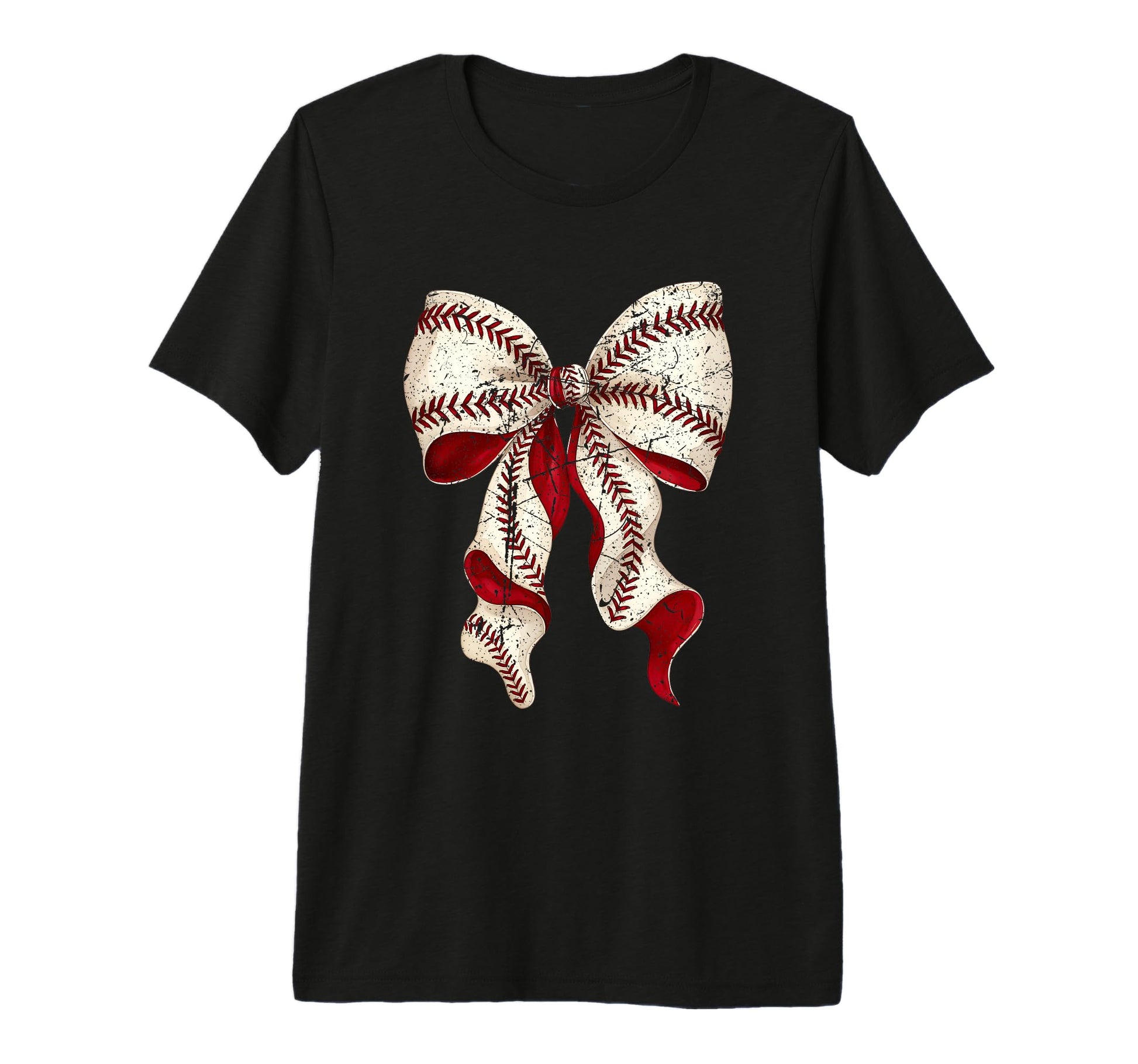 Mom T Ball Teeball Coquette Bow T Ball T-Shirt - Custom Art Print Unisex - T-Shirt, Sweatshirt, Hoodie