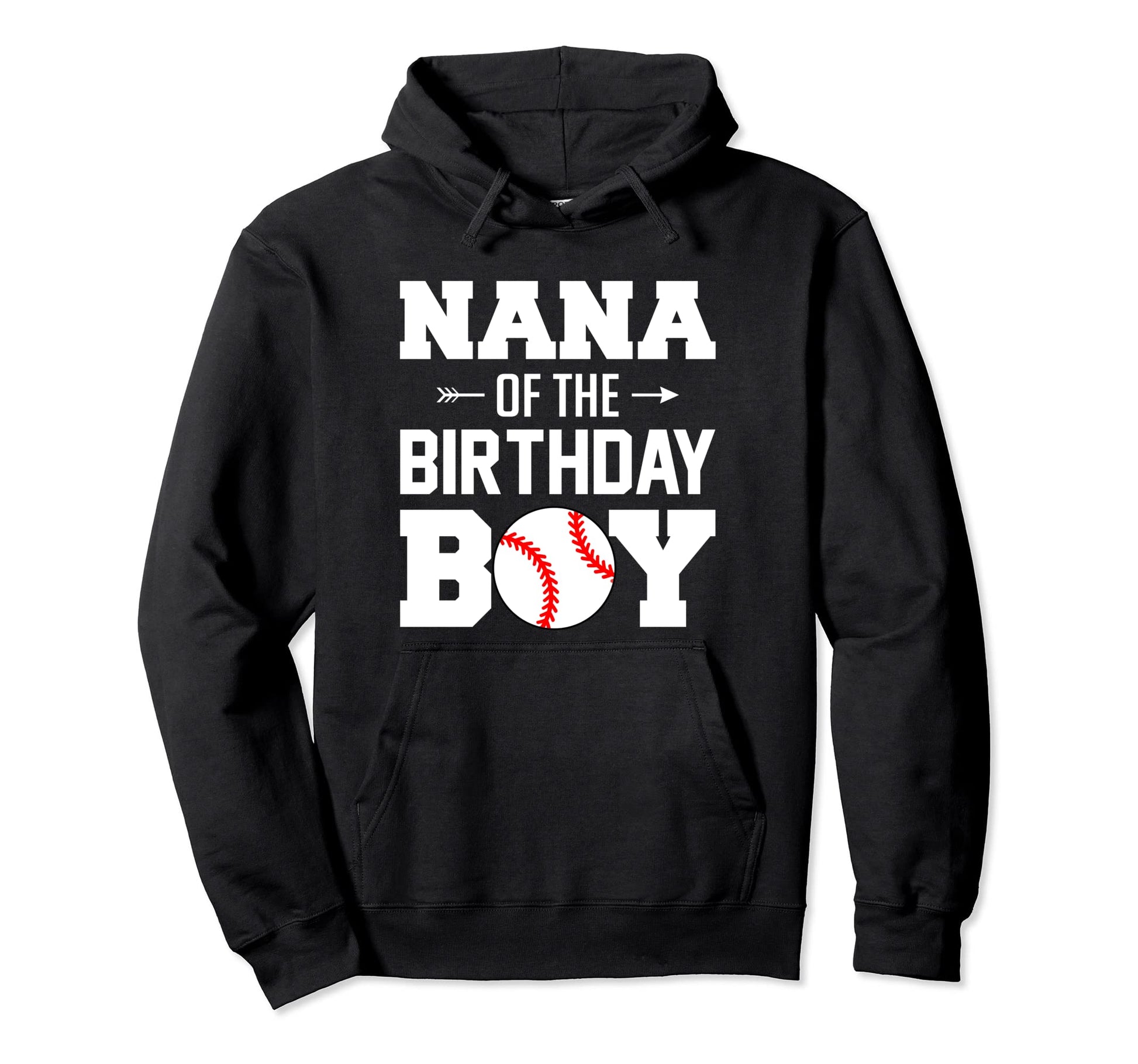 Nana Birthday Funny Baseball Family Matching Hoodie - Unique Graphic Unisex - T-Shirt, Sweatshirt, Hoodie