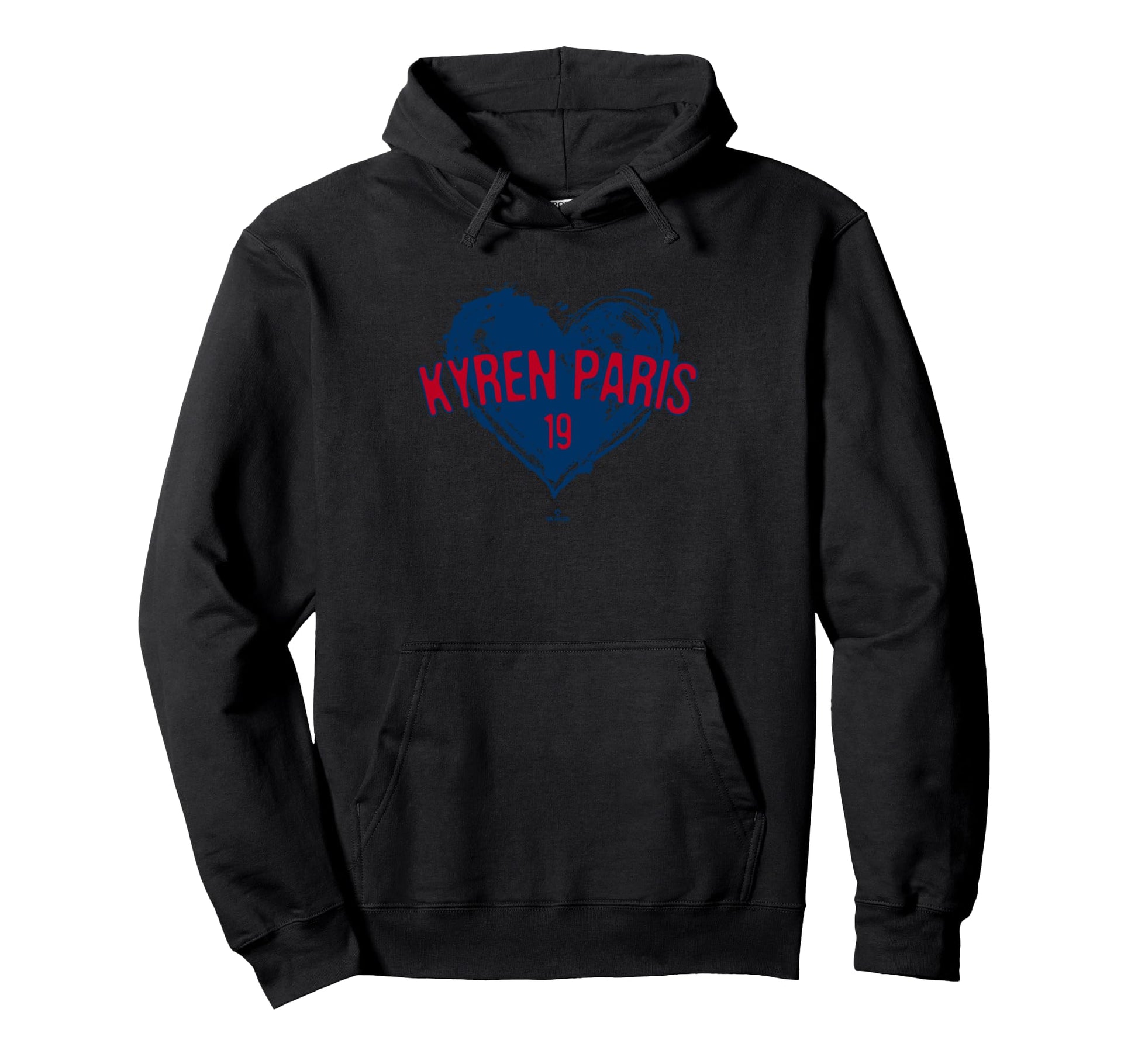 Distressed Heart Kyren Paris Los Hoodie - Custom Art Print for Adults - T-Shirt, Sweatshirt, Hoodie