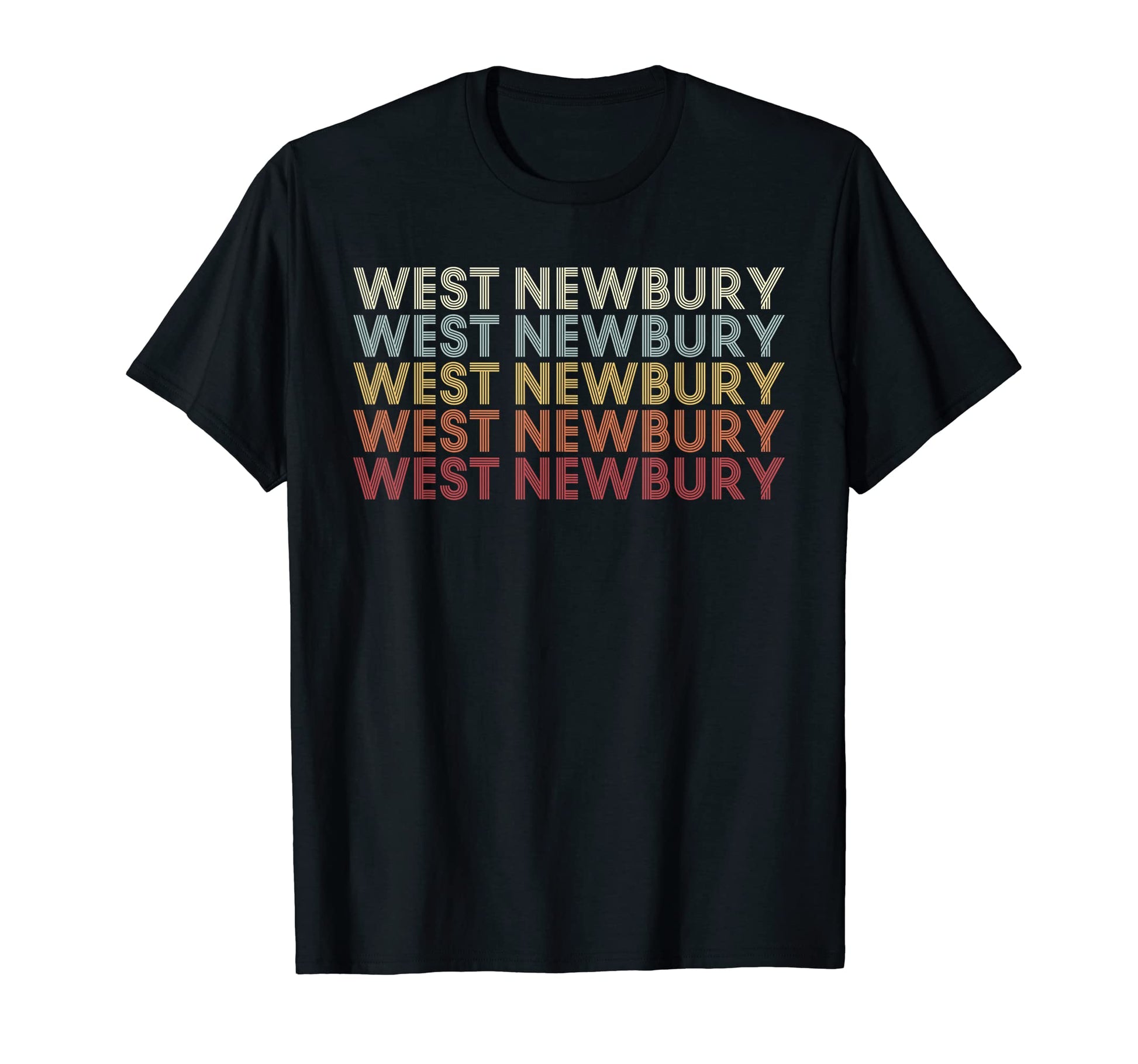 West Newbury Massachusetts West T-Shirt - Streetwear Style for Adults - T-Shirt, Sweatshirt, Hoodie