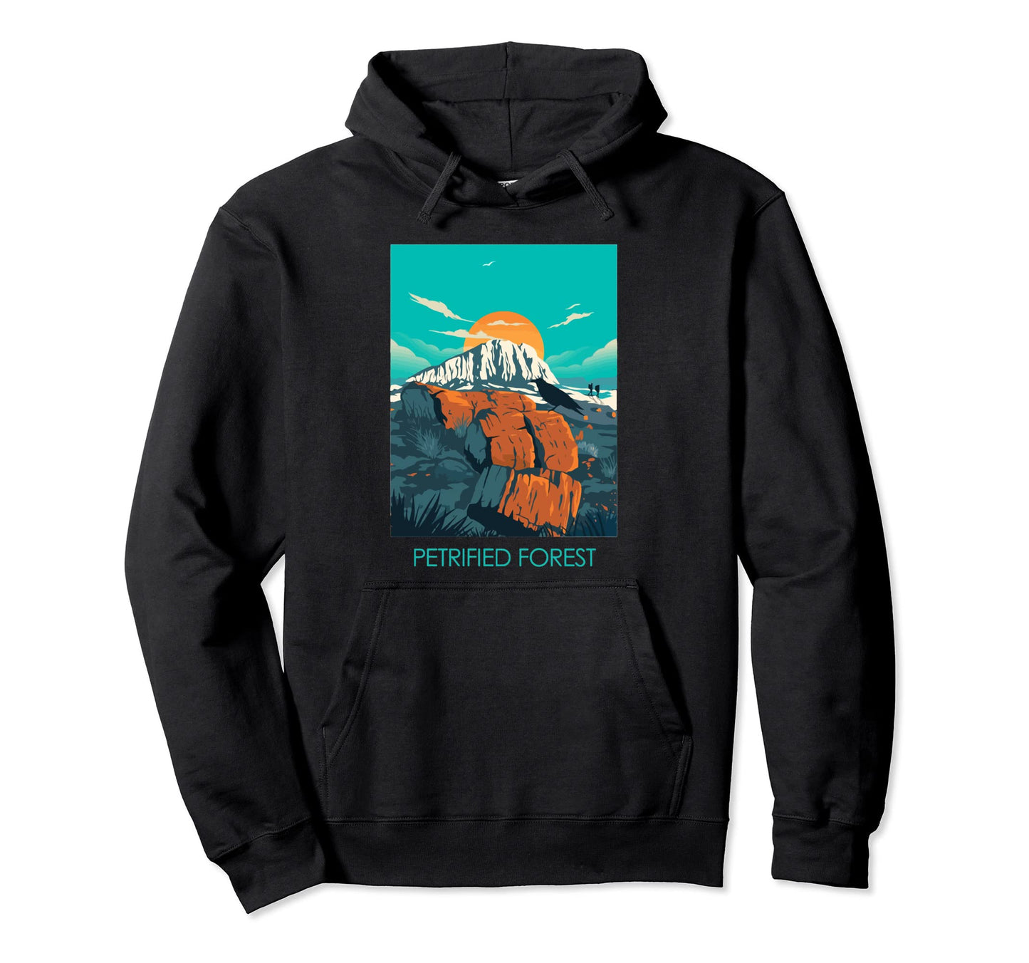 Petrified Forest National Park Hoodie - Casual Everyday Wear Men Women - T-Shirt, Sweatshirt, Hoodie