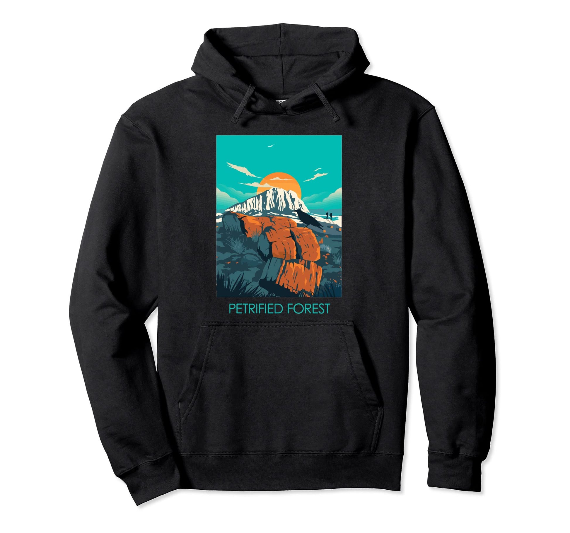 Petrified Forest National Park Hoodie - Casual Everyday Wear Men Women - T-Shirt, Sweatshirt, Hoodie