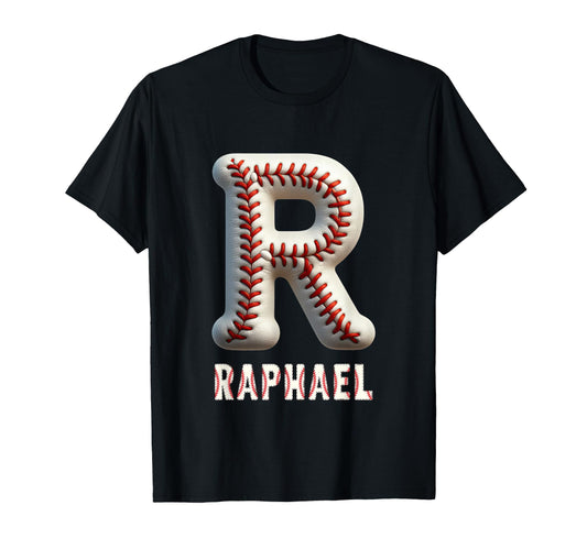 Baseball Home Run Laszlo Initial Letter T-Shirt - Graphic Print Men Women - T-Shirt, Sweatshirt, Hoodie