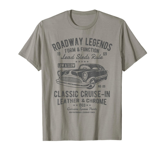 Automotive Nostalgia Car Cruise T-Shirt - Aesthetic Graphic for Adults - T-Shirt, Sweatshirt, Hoodie
