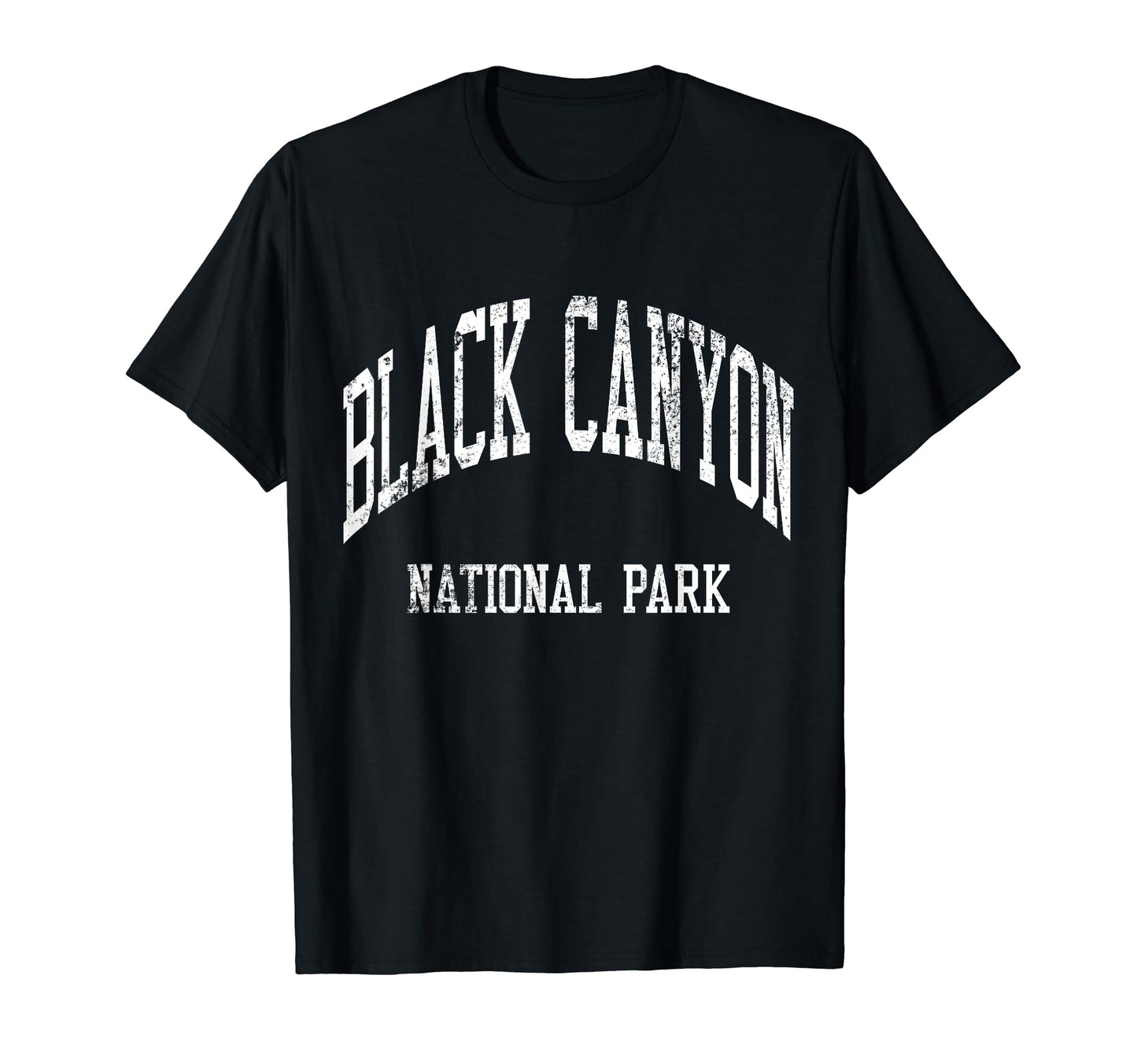 Black Canyon National Park 70S T-Shirt - Novelty Apparel for Adults - T-Shirt, Sweatshirt, Hoodie