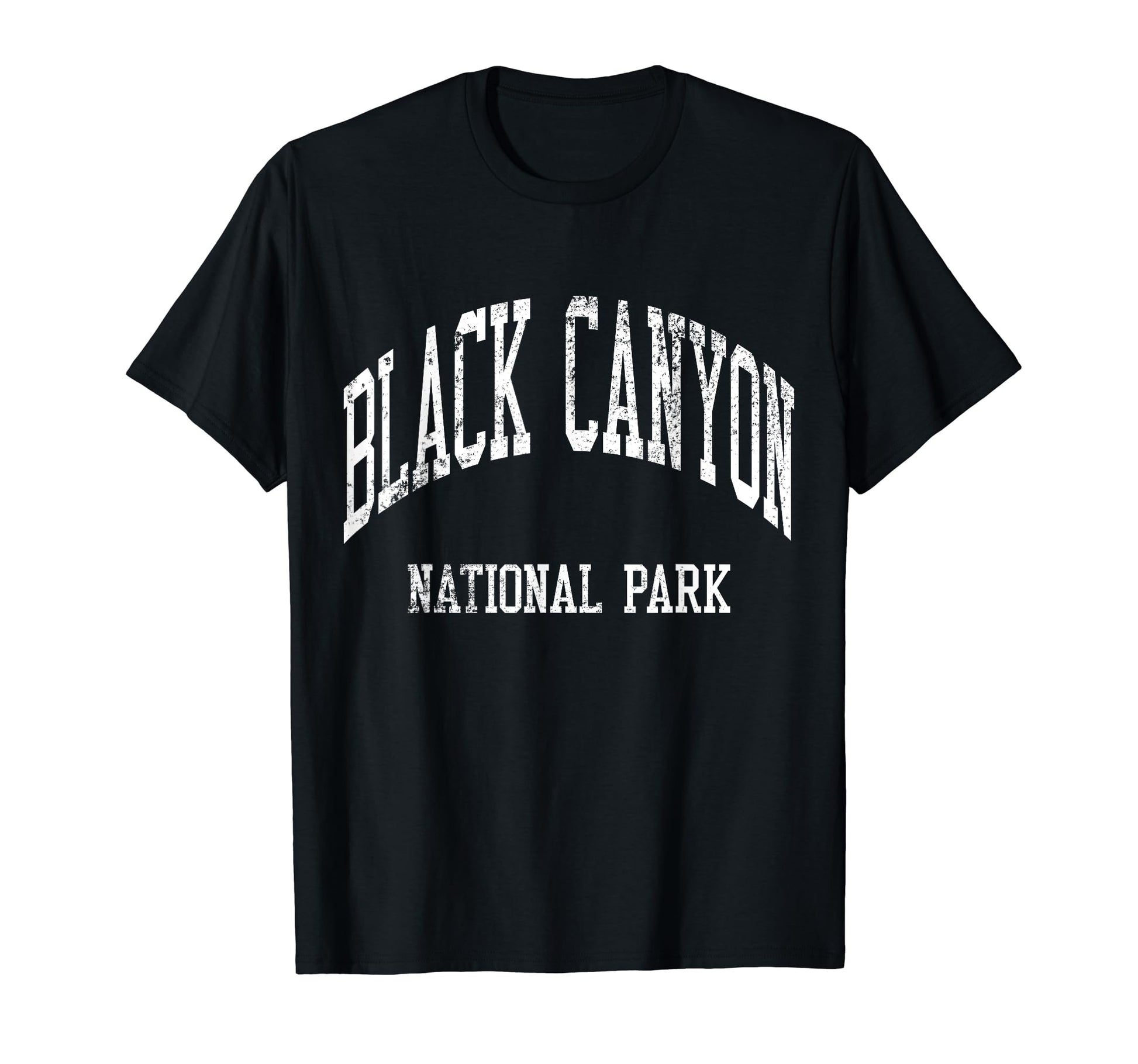 Black Canyon National Park 70S T-Shirt - Novelty Apparel for Adults - T-Shirt, Sweatshirt, Hoodie