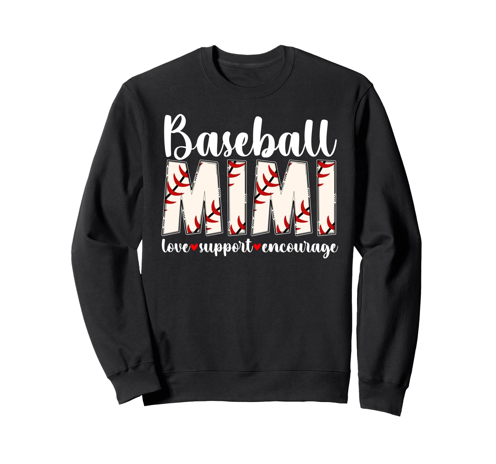 Baseball Mimi Love Support Mimi Sweatshirt - Aesthetic Graphic Unisex - T-Shirt, Sweatshirt, Hoodie