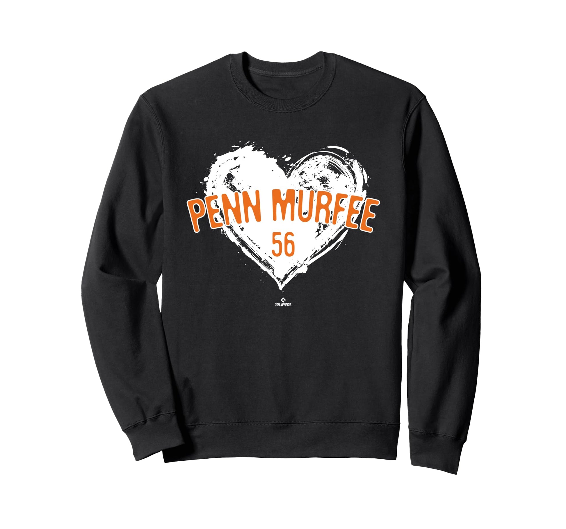 Distressed Heart Penn Murfee Sweatshirt - Fun Novelty Design Men Women - T-Shirt, Sweatshirt, Hoodie