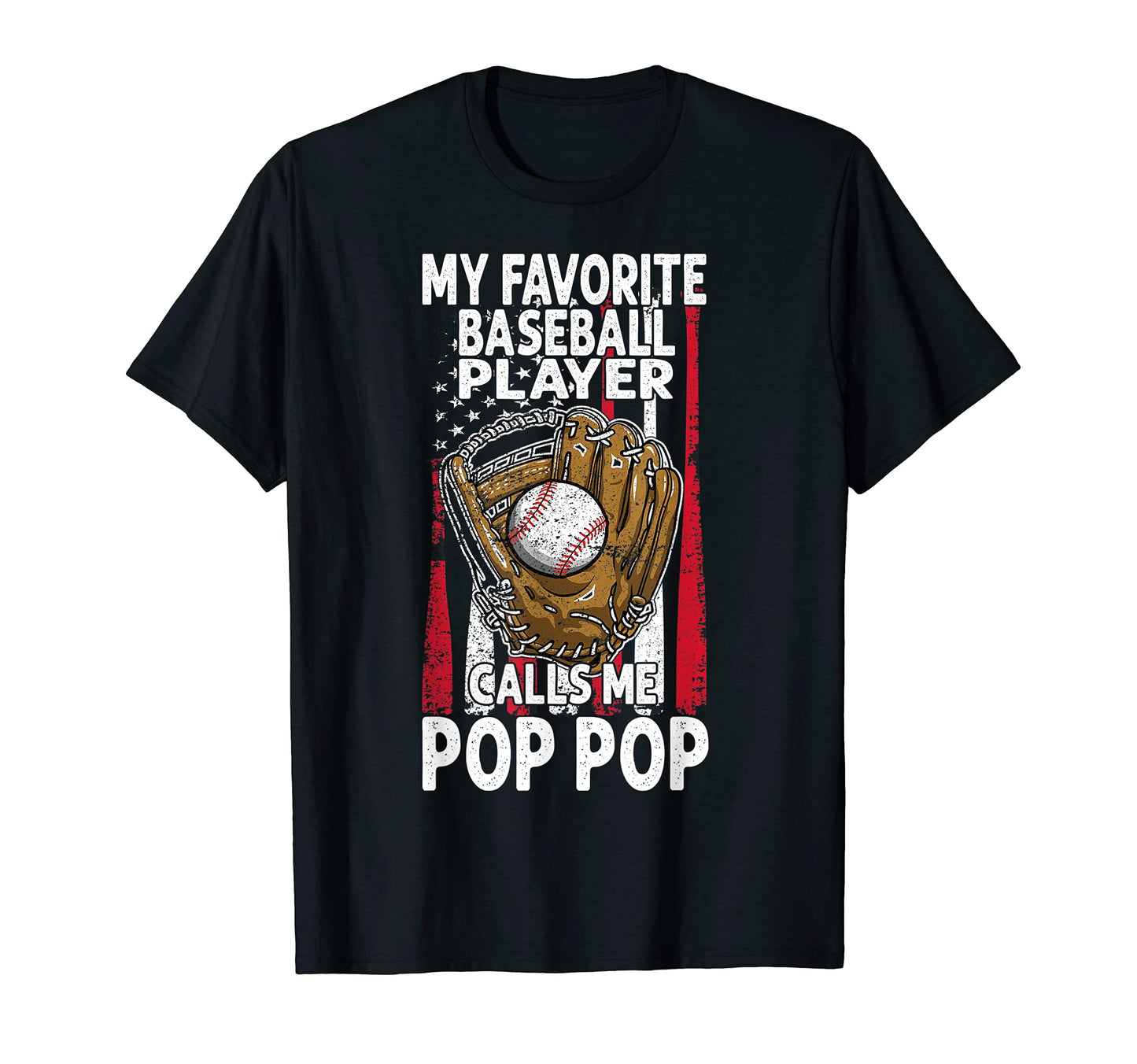 Fathers Day Favorite Baseball Player T-Shirt - Custom Art Print for Adults - T-Shirt, Sweatshirt, Hoodie