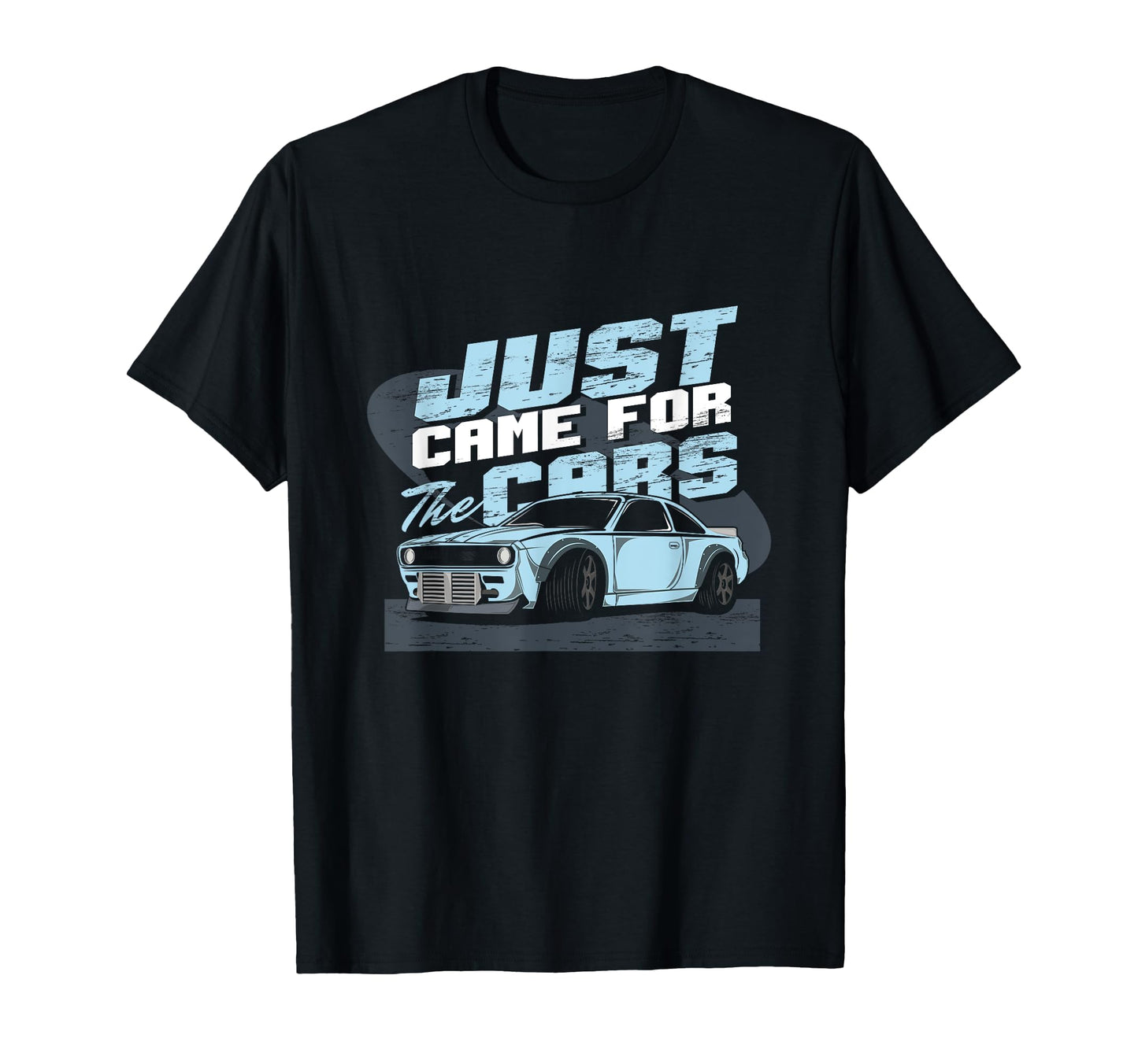 Just Here Cars Car Enthusiast Mechanic T-Shirt - Minimalist Print Unisex - T-Shirt, Sweatshirt, Hoodie