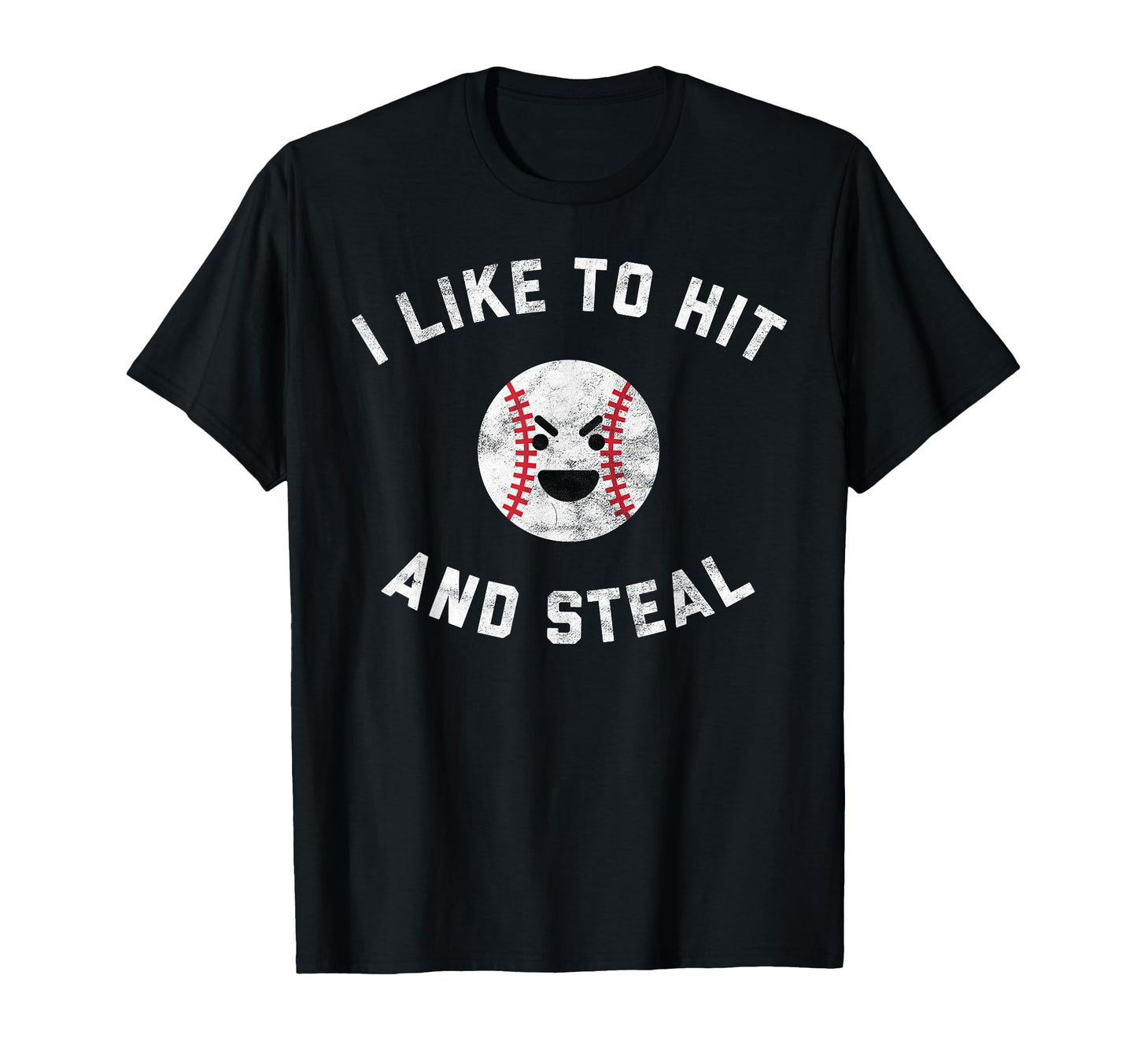Funny Baseball Pun I Like To Hit T-Shirt - Fun Novelty Design for Adults - T-Shirt, Sweatshirt, Hoodie