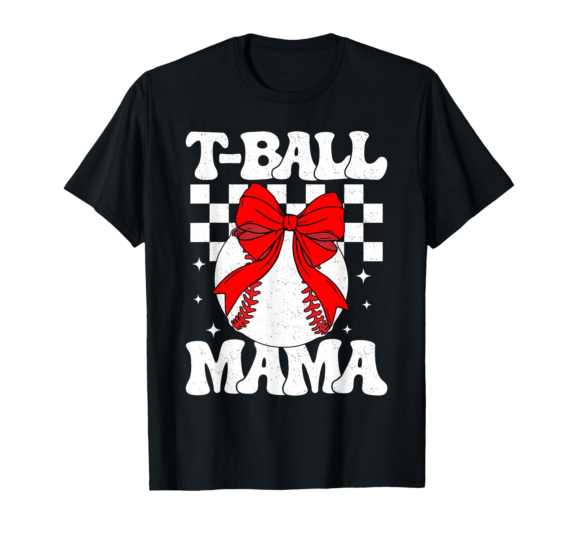 Groovy Tball Mom Softball T Ball Mama T-Shirt - Aesthetic Graphic Unisex - T-Shirt, Sweatshirt, Hoodie