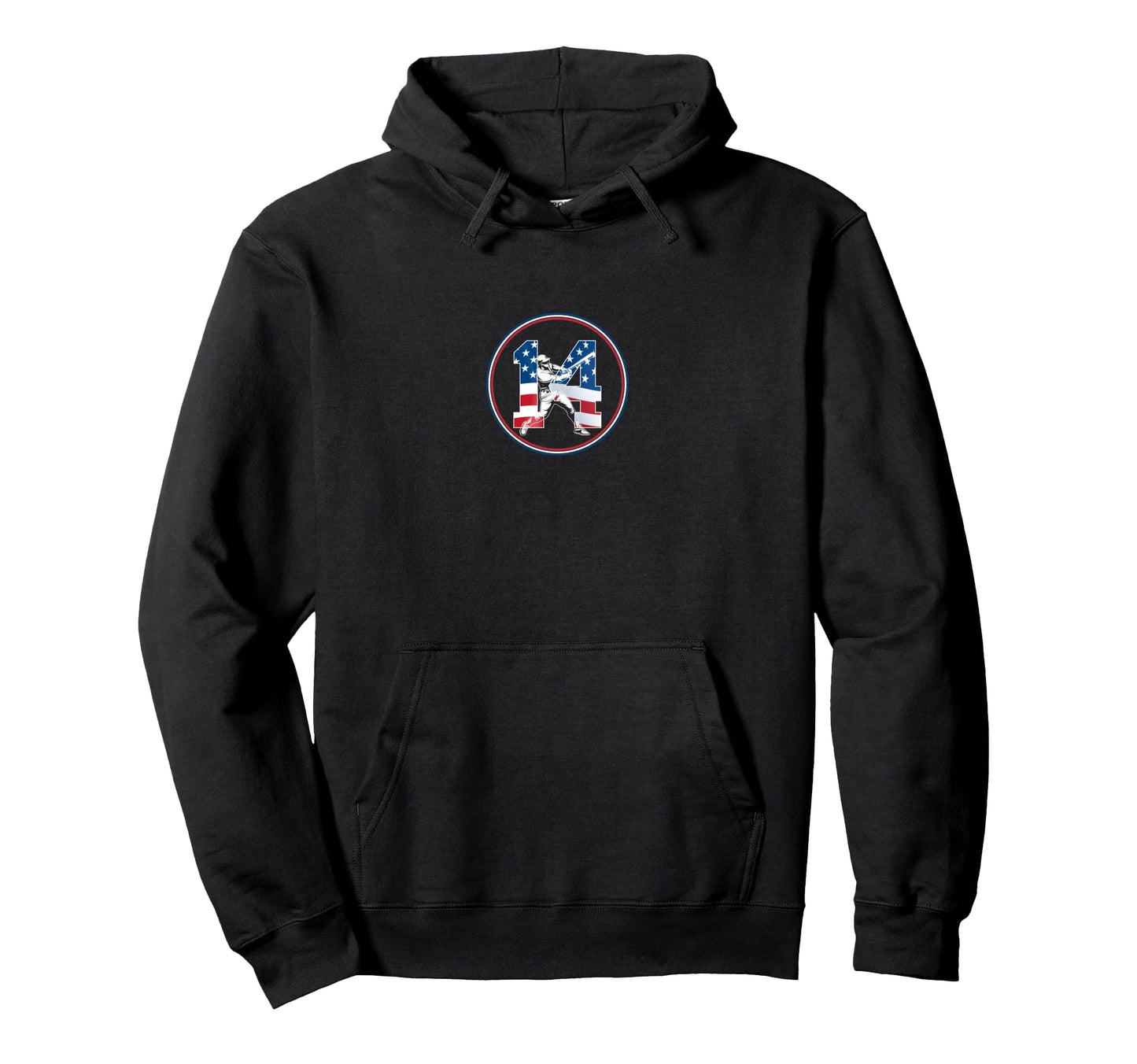 Number 14 Years Baseball 14Th Birthday Hoodie - Novelty Apparel Unisex - T-Shirt, Sweatshirt, Hoodie
