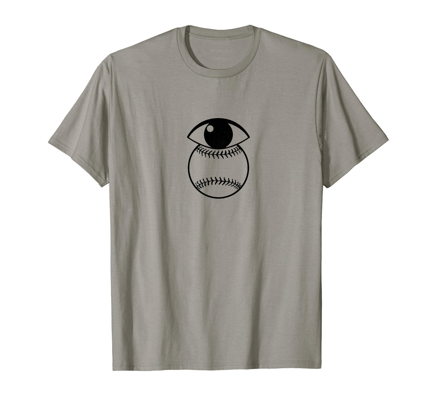 Funny Keep Your Eye Ball Baseball T-Shirt - Custom Art Print Unisex - T-Shirt, Sweatshirt, Hoodie
