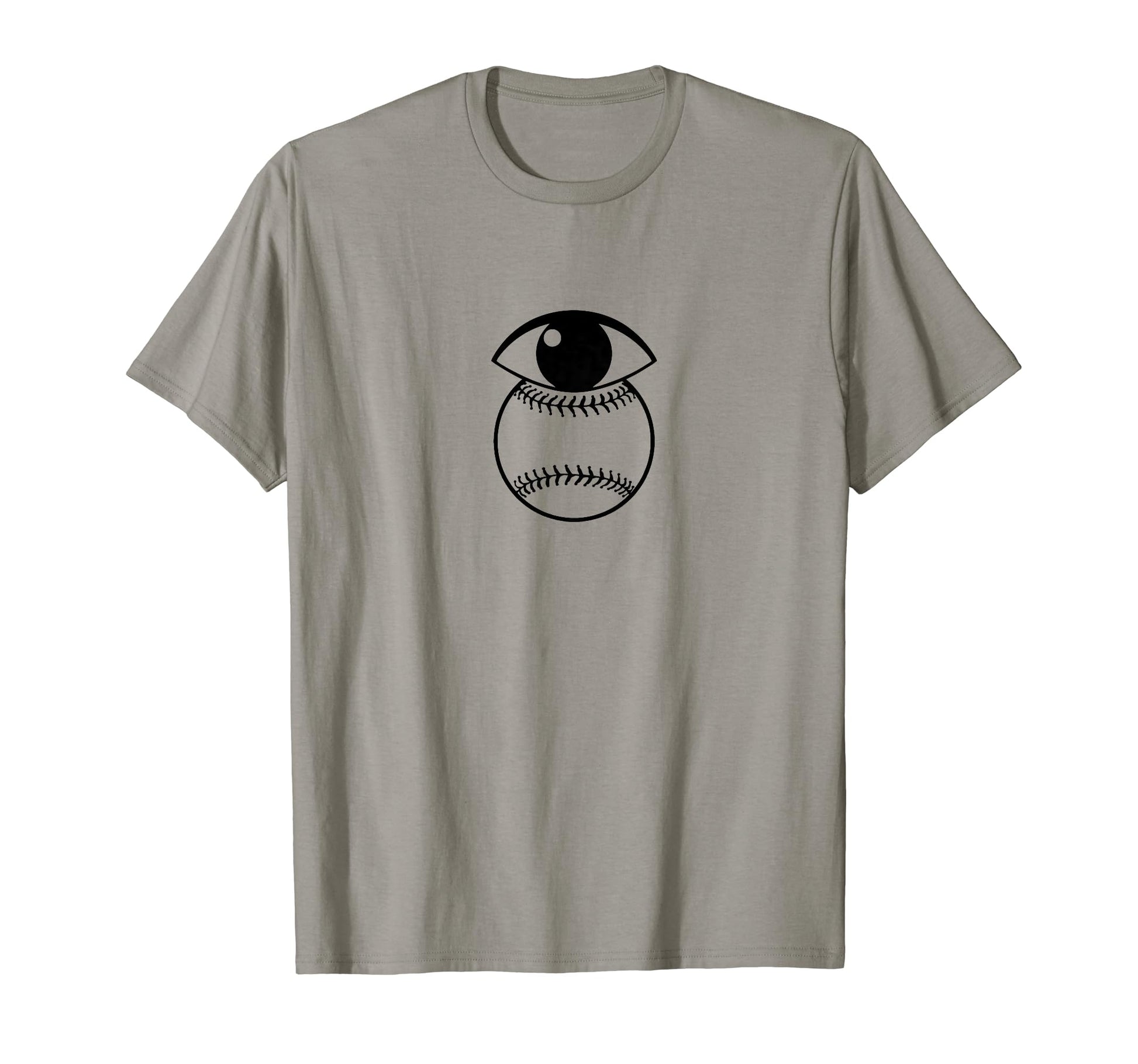 Funny Keep Your Eye Ball Baseball T-Shirt - Custom Art Print Unisex - T-Shirt, Sweatshirt, Hoodie