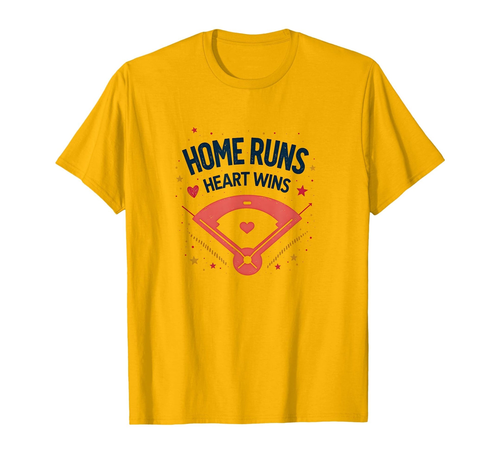 Home Runs Heart Wins Baseball Mom T-Shirt - Casual Everyday Wear Men Women - T-Shirt, Sweatshirt, Hoodie