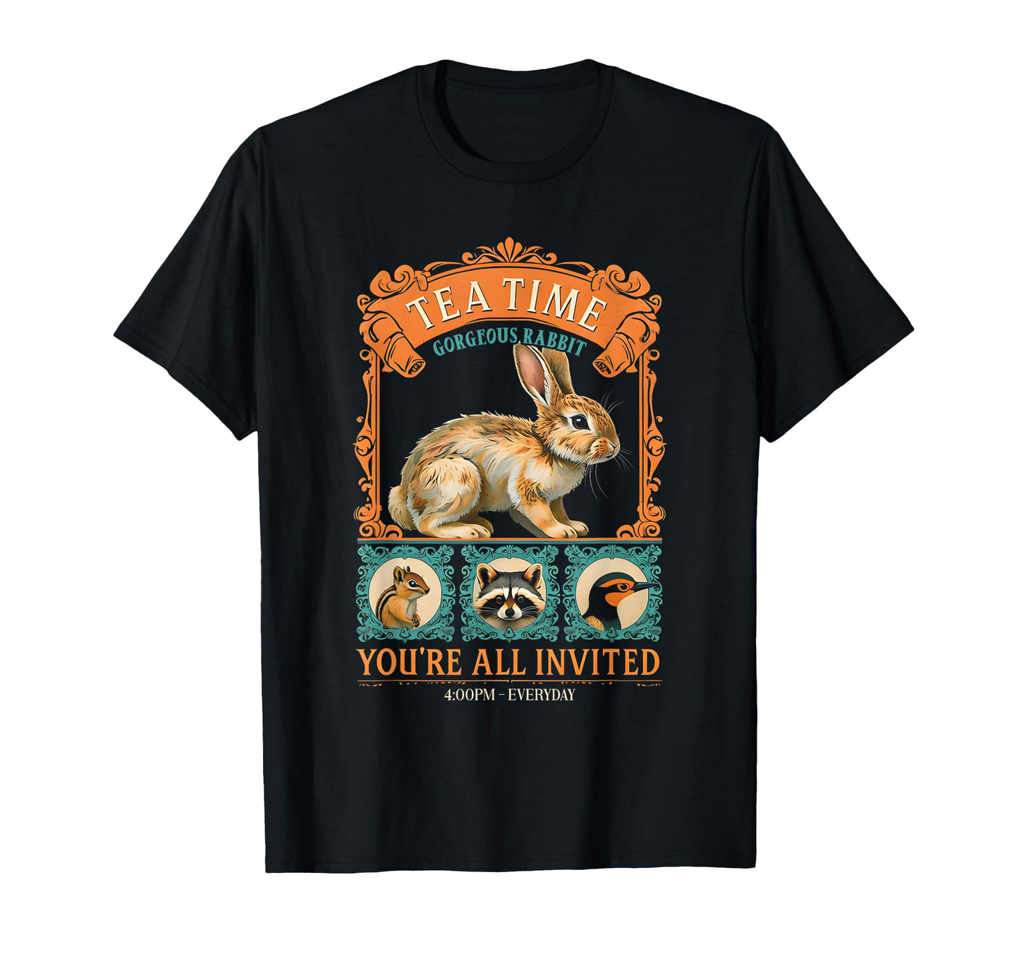 Rabbit Bunny Fairycore Aesthetic Y2K T-Shirt - Trendy Graphic Men Women - T-Shirt, Sweatshirt, Hoodie