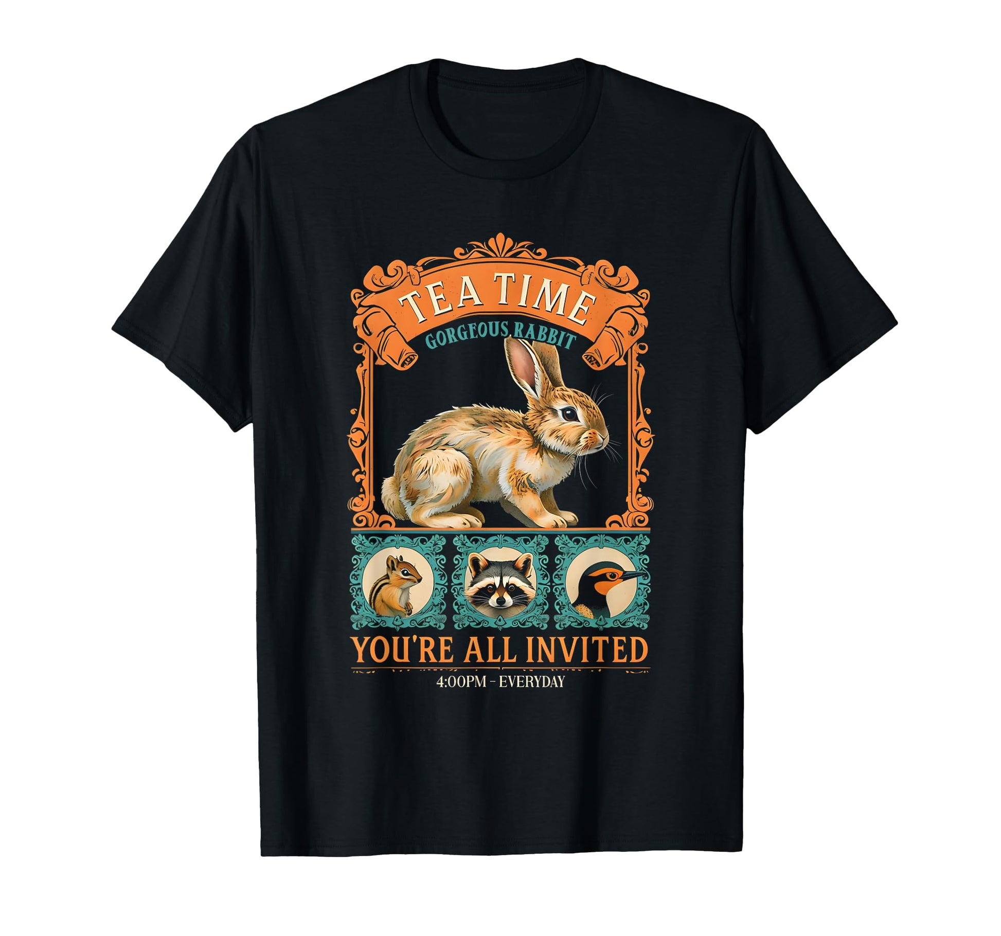 Rabbit Bunny Fairycore Aesthetic Y2K T-Shirt - Trendy Graphic Men Women - T-Shirt, Sweatshirt, Hoodie