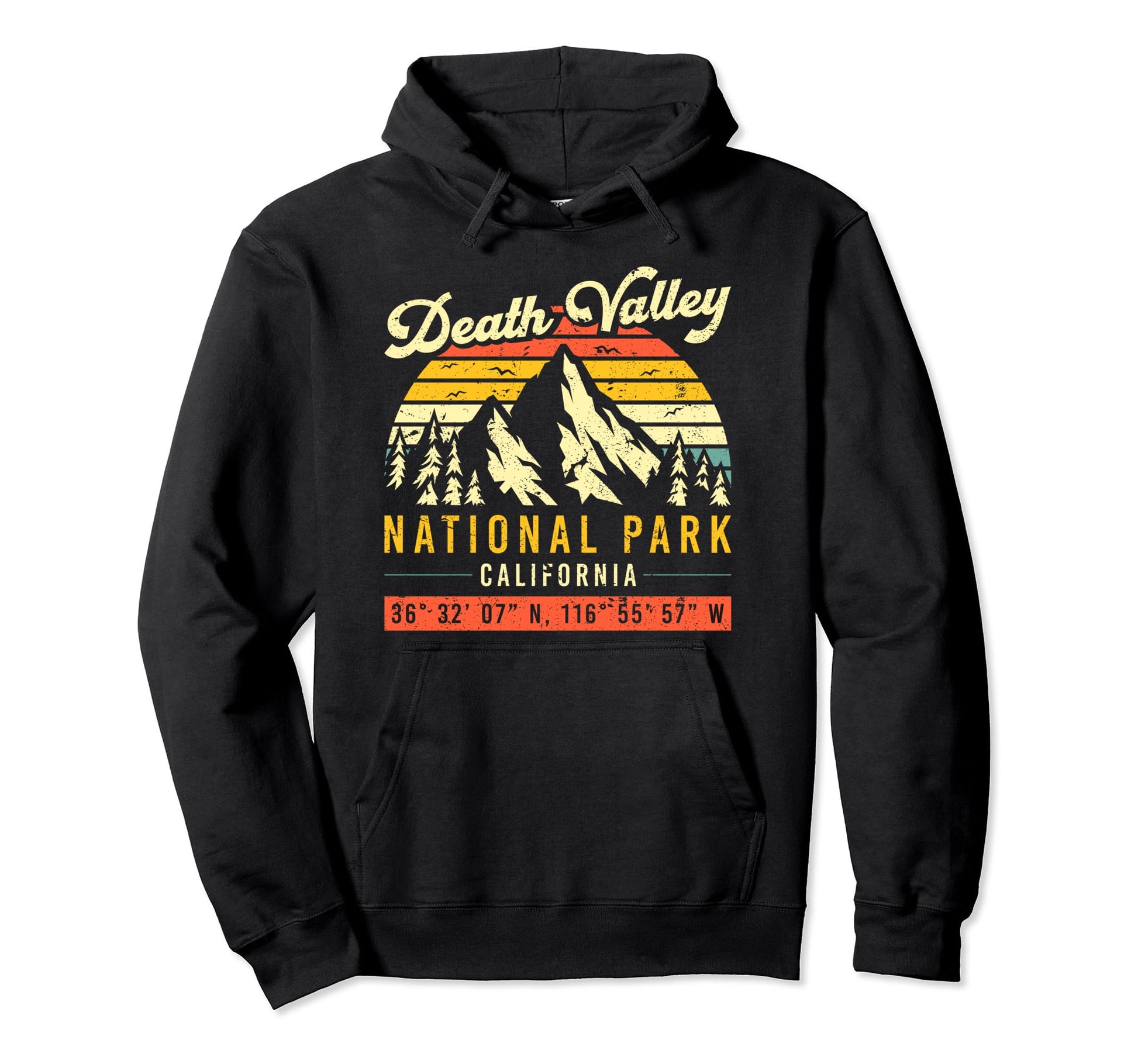 Death Valley California National Park Hoodie - Novelty Apparel for Adults - T-Shirt, Sweatshirt, Hoodie