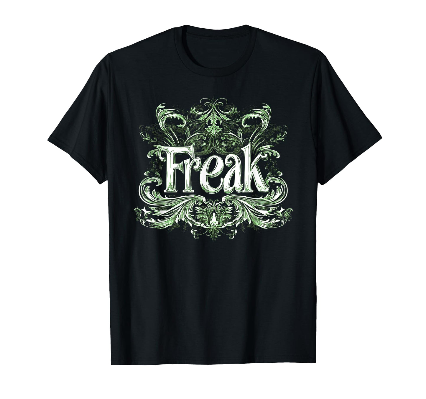 Freak Gothic Alt Grunge Hip Hop Y2K Emo T-Shirt - Novelty Apparel Unisex - T-Shirt, Sweatshirt, Hoodie