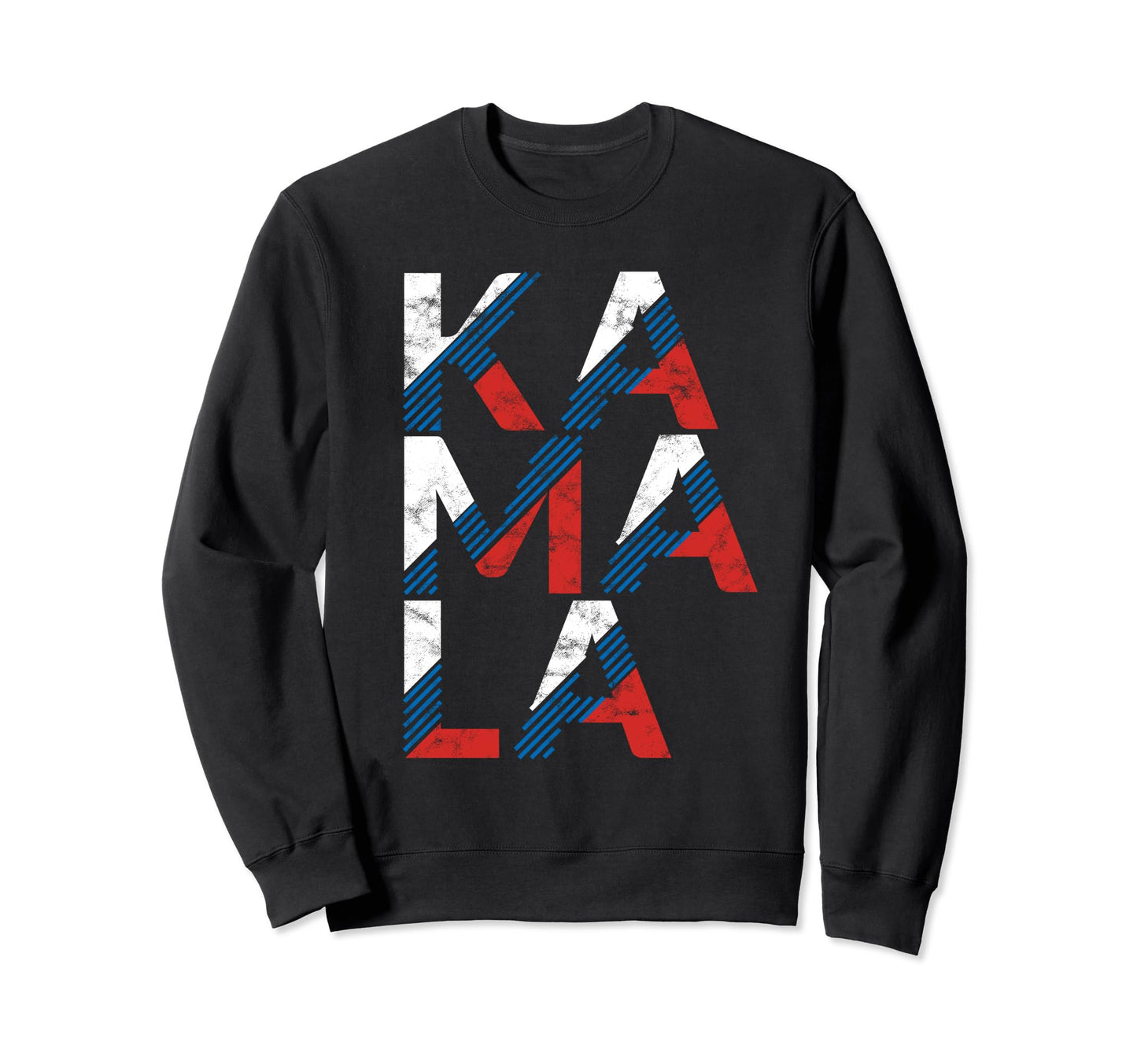 Kamala Harris Typographies 46 Vice Sweatshirt - Trendy Graphic Unisex - T-Shirt, Sweatshirt, Hoodie