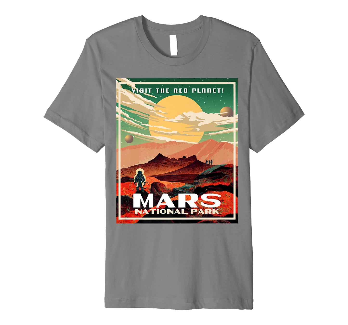 Mars National Park Park Martian T-Shirt - Aesthetic Graphic for Adults - T-Shirt, Sweatshirt, Hoodie