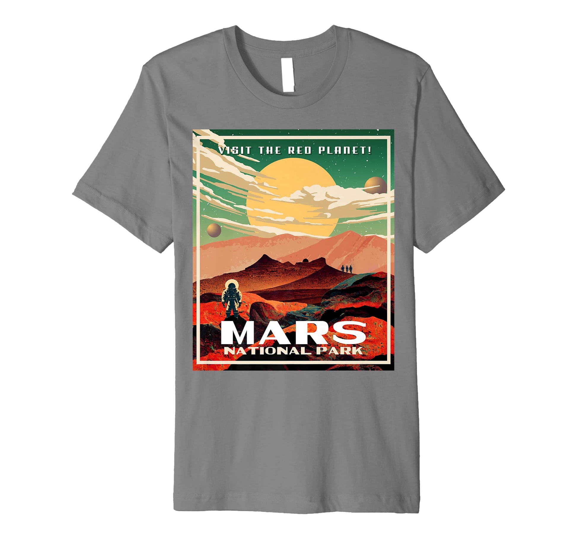 Mars National Park Park Martian T-Shirt - Aesthetic Graphic for Adults - T-Shirt, Sweatshirt, Hoodie
