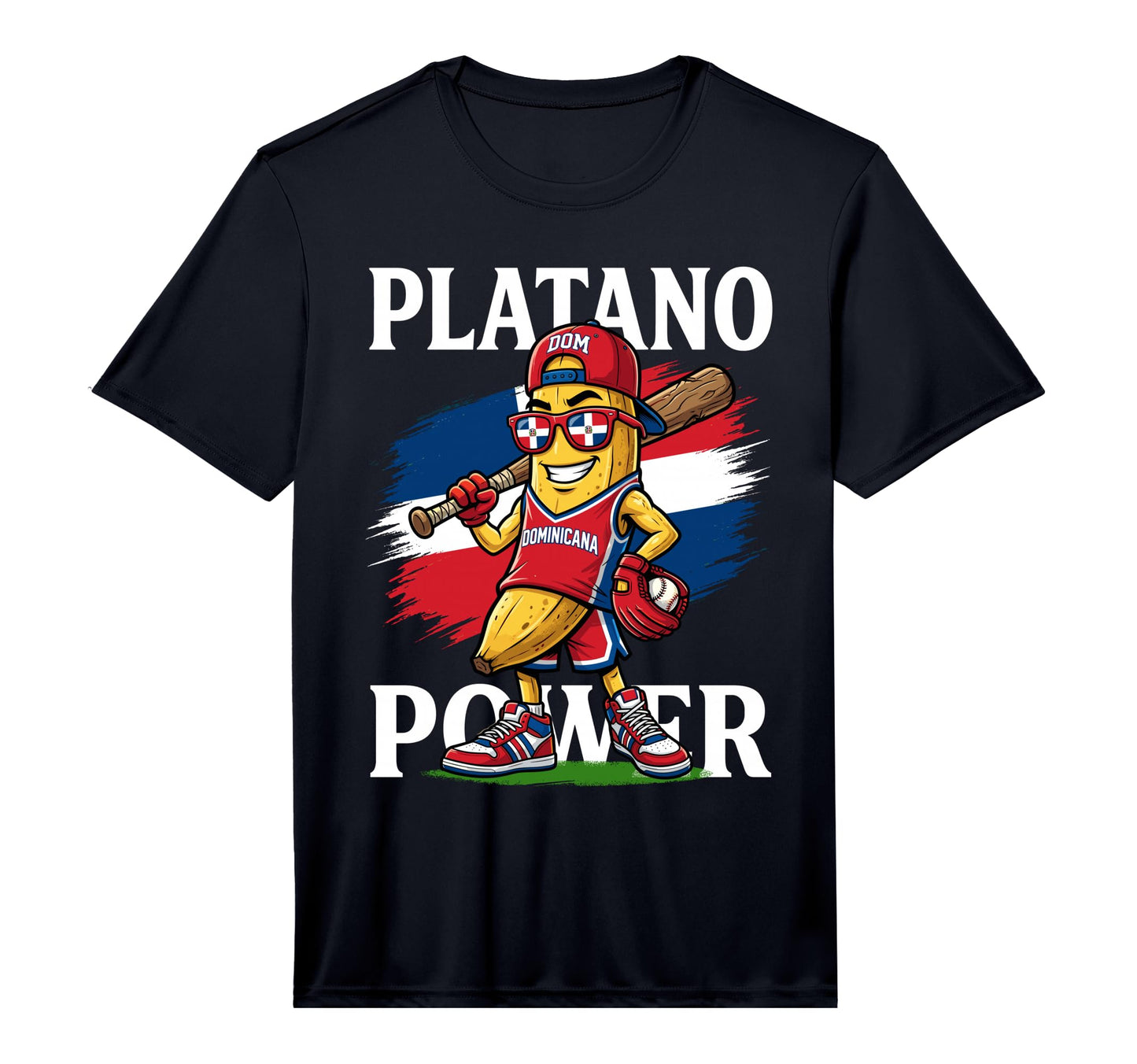 Platano Power Dominican Republic T-Shirt - Casual Everyday Wear Men Women - T-Shirt, Sweatshirt, Hoodie