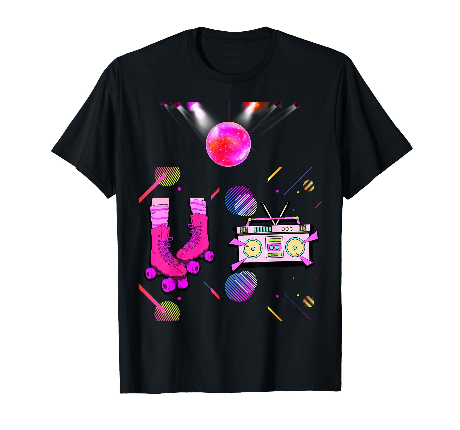 Rollerskate Funny 80S Roller Disco Skating T-Shirt - Unique Graphic Unisex - T-Shirt, Sweatshirt, Hoodie